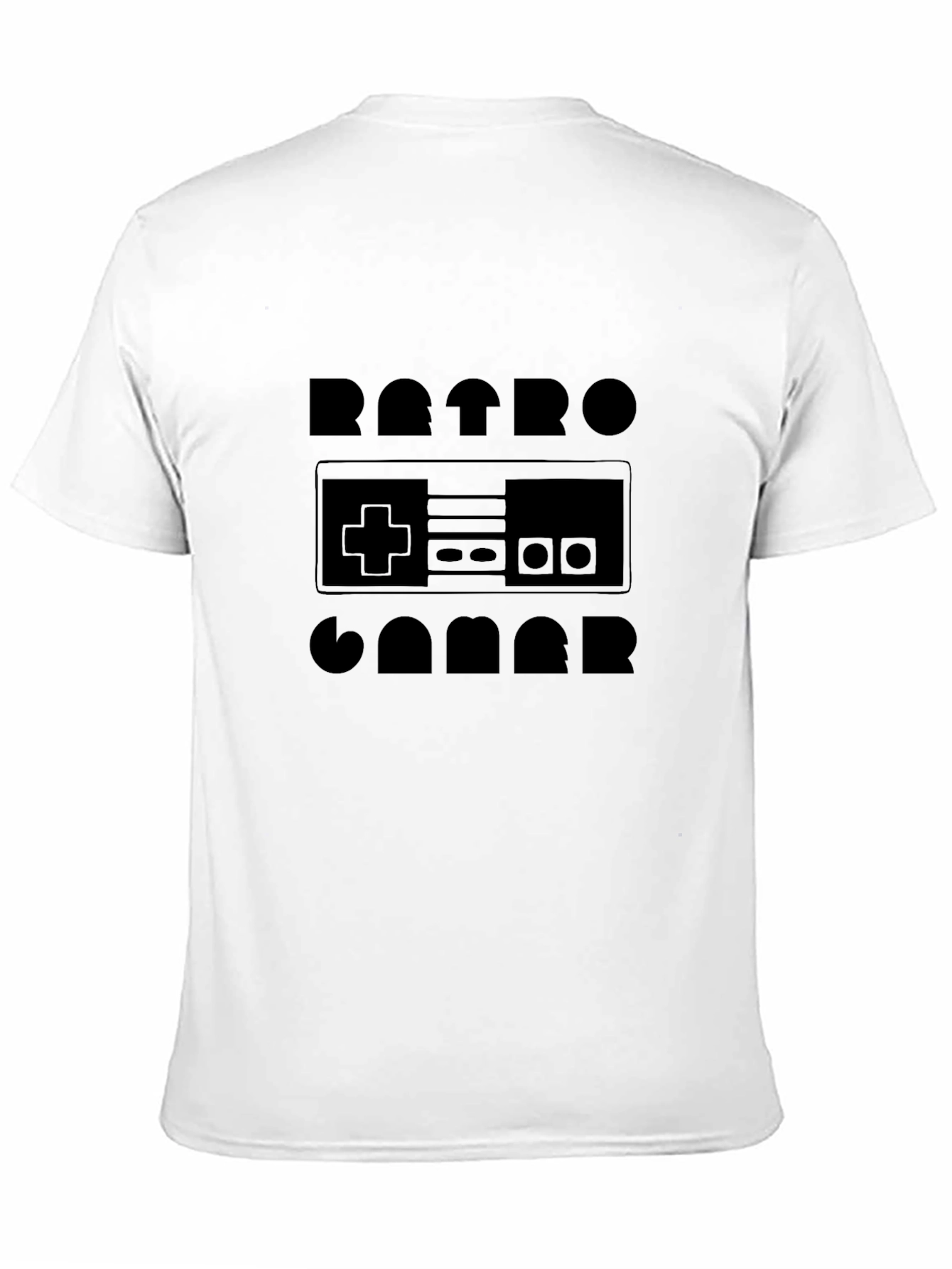 Retro Gamer Black T-Shirt