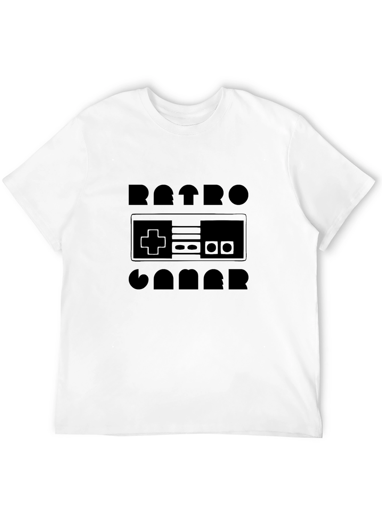 Retro Gamer Black T-Shirt