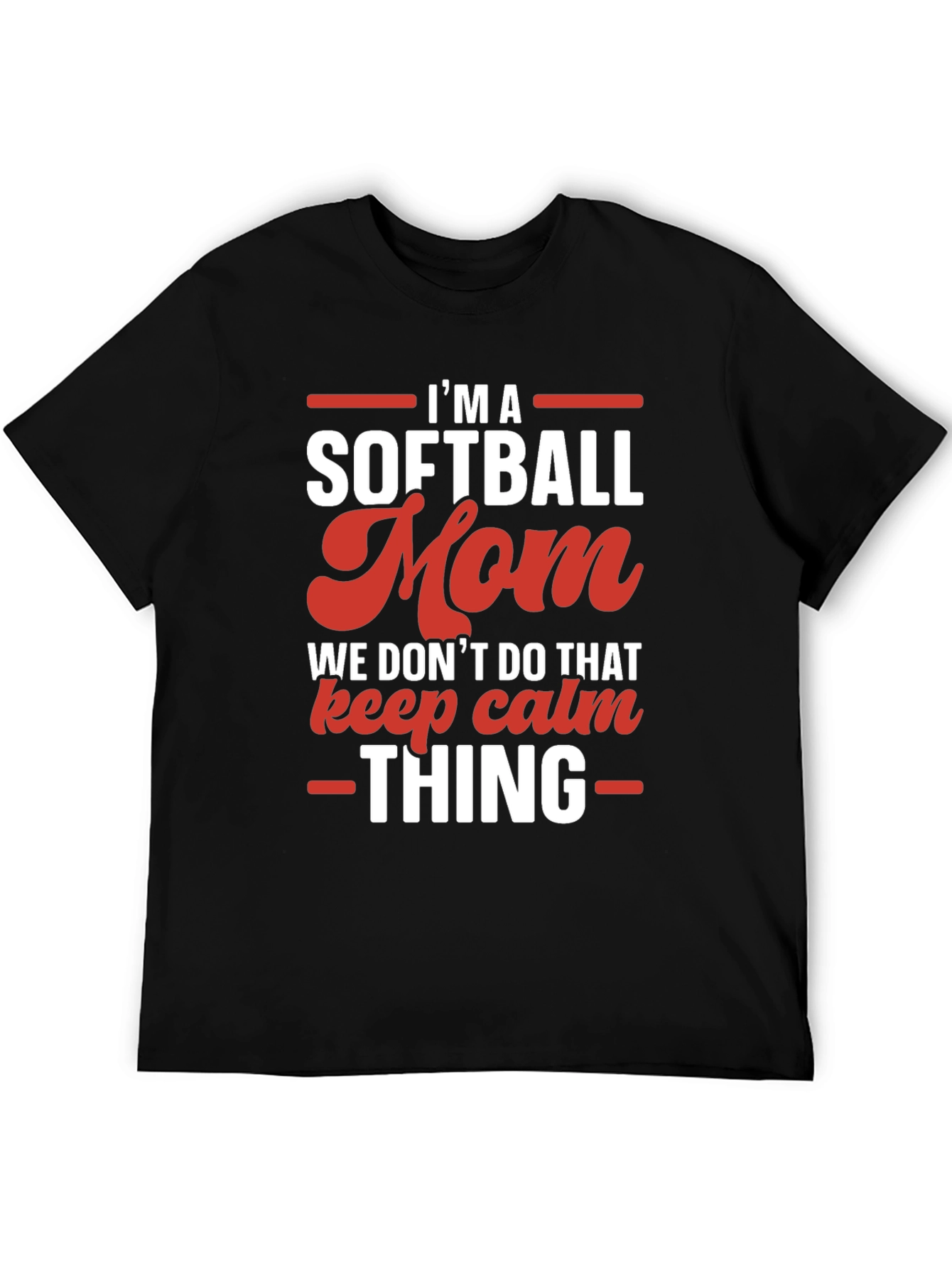Softball Mom Graphic T-Shirt - Funny & Stylish