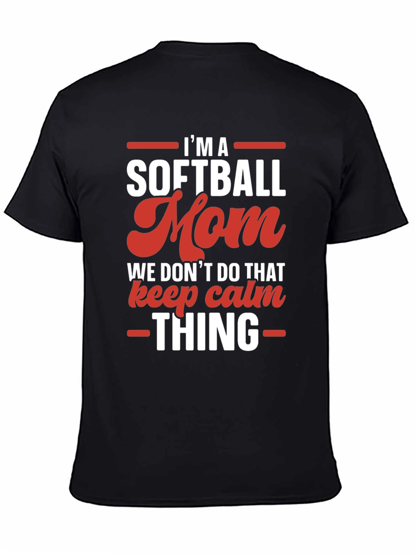 Softball Mom Graphic T-Shirt - Funny & Stylish