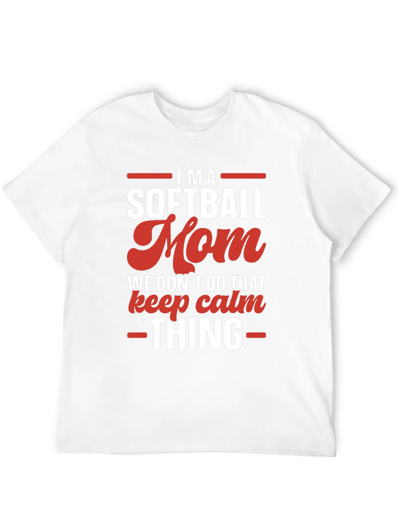 Softball Mom Graphic T-Shirt - Funny & Stylish