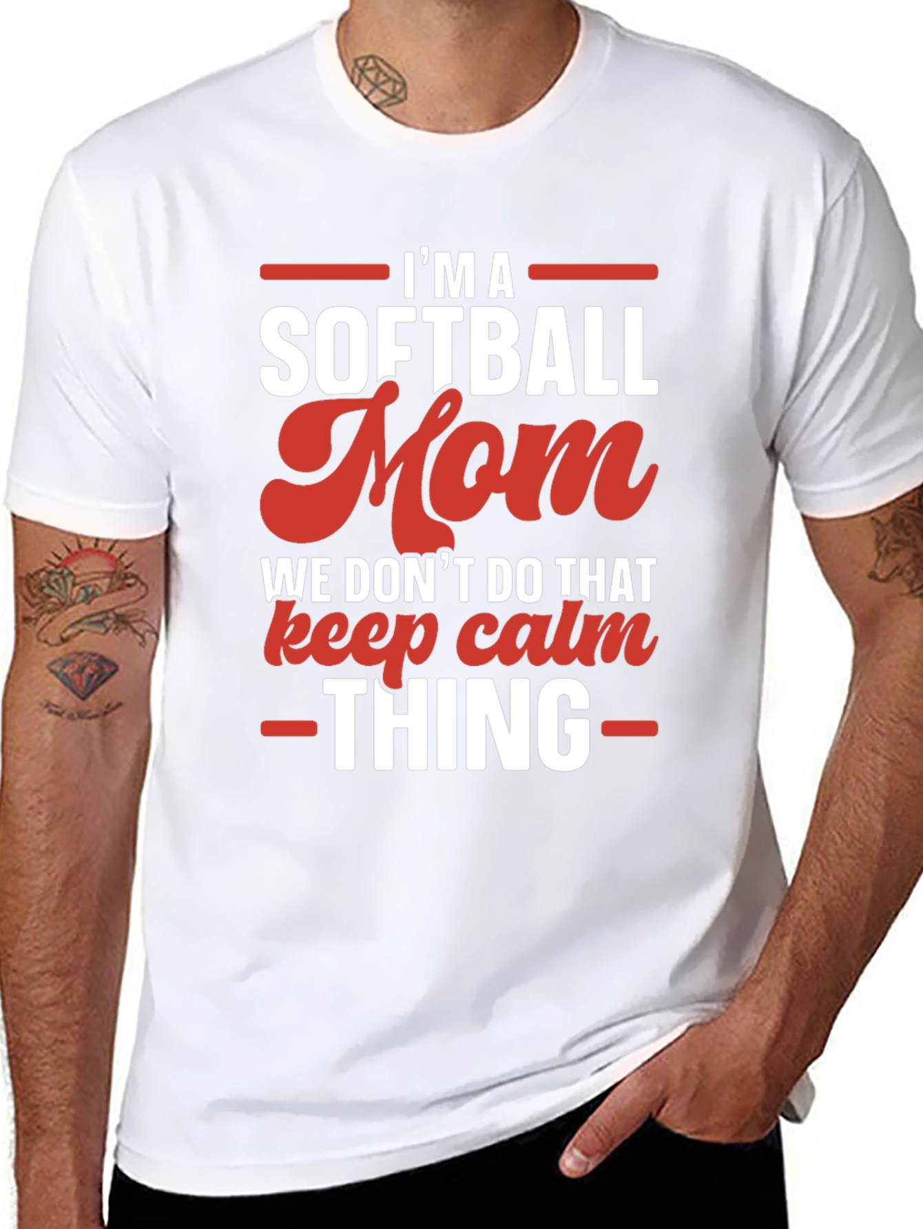 Softball Mom Graphic T-Shirt - Funny & Stylish
