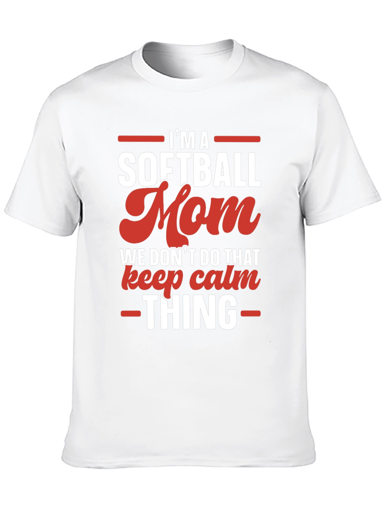 Softball Mom Graphic T-Shirt - Funny & Stylish