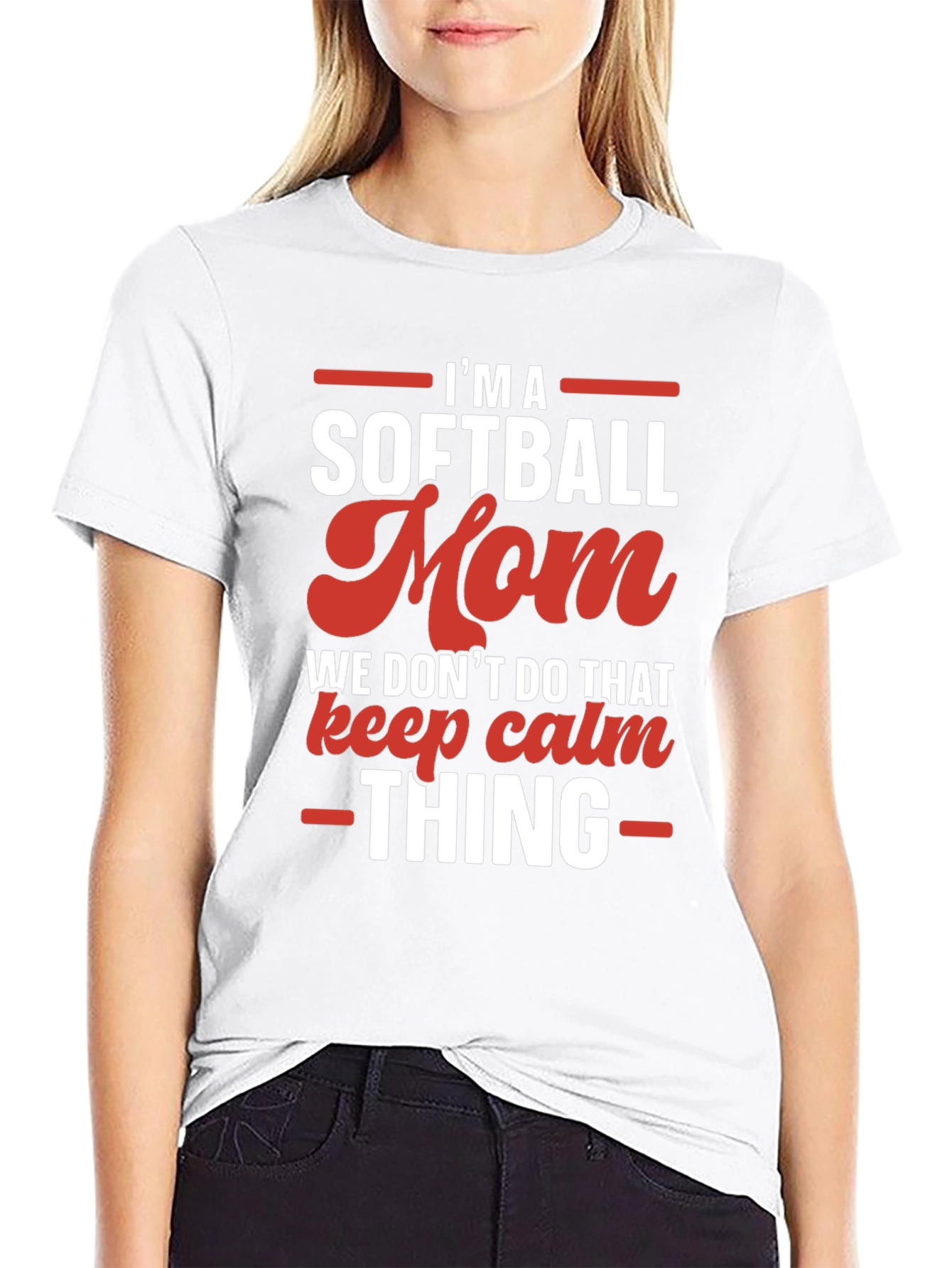 Softball Mom Graphic T-Shirt - Funny & Stylish