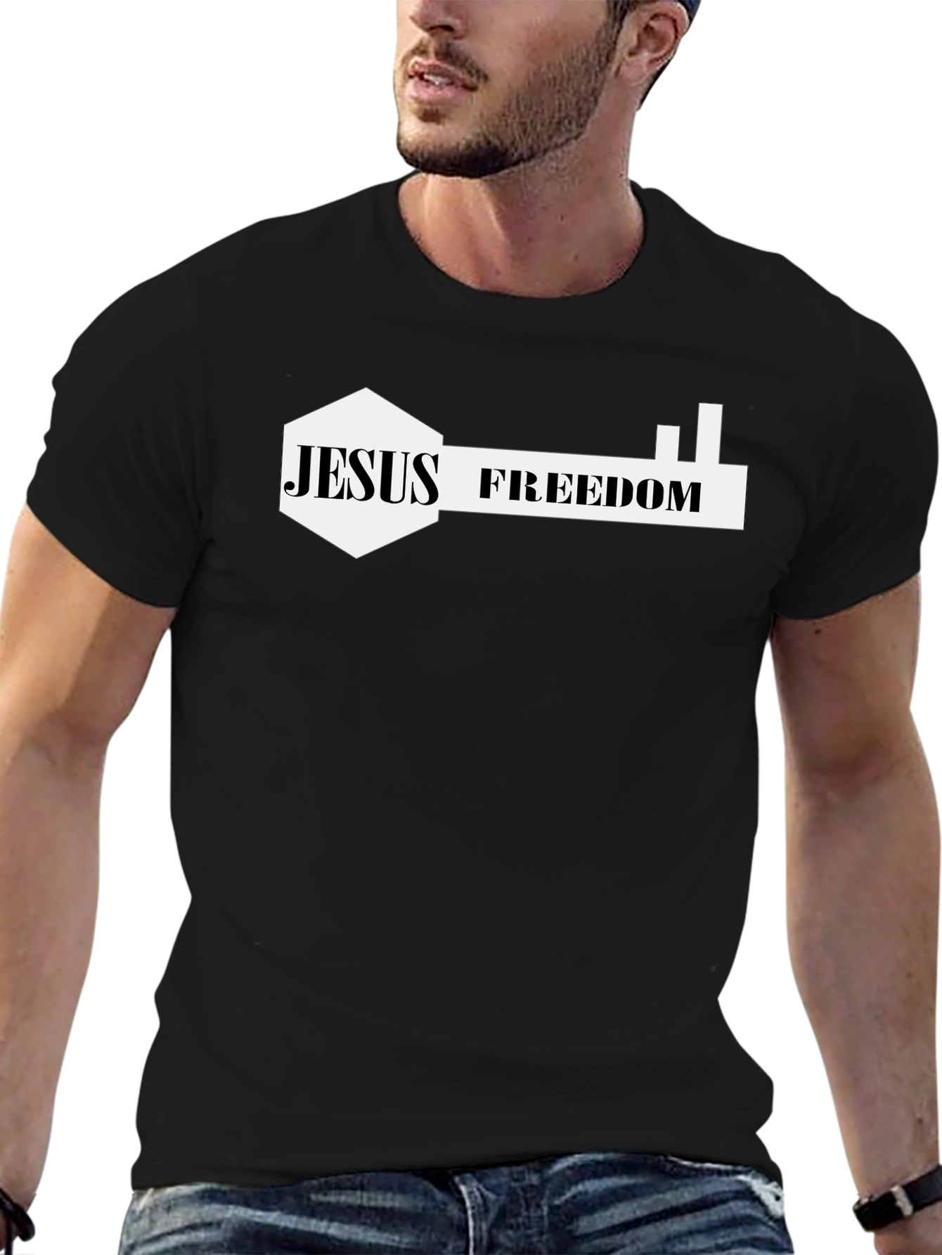 Jesus Freedom Graphic T-Shirt