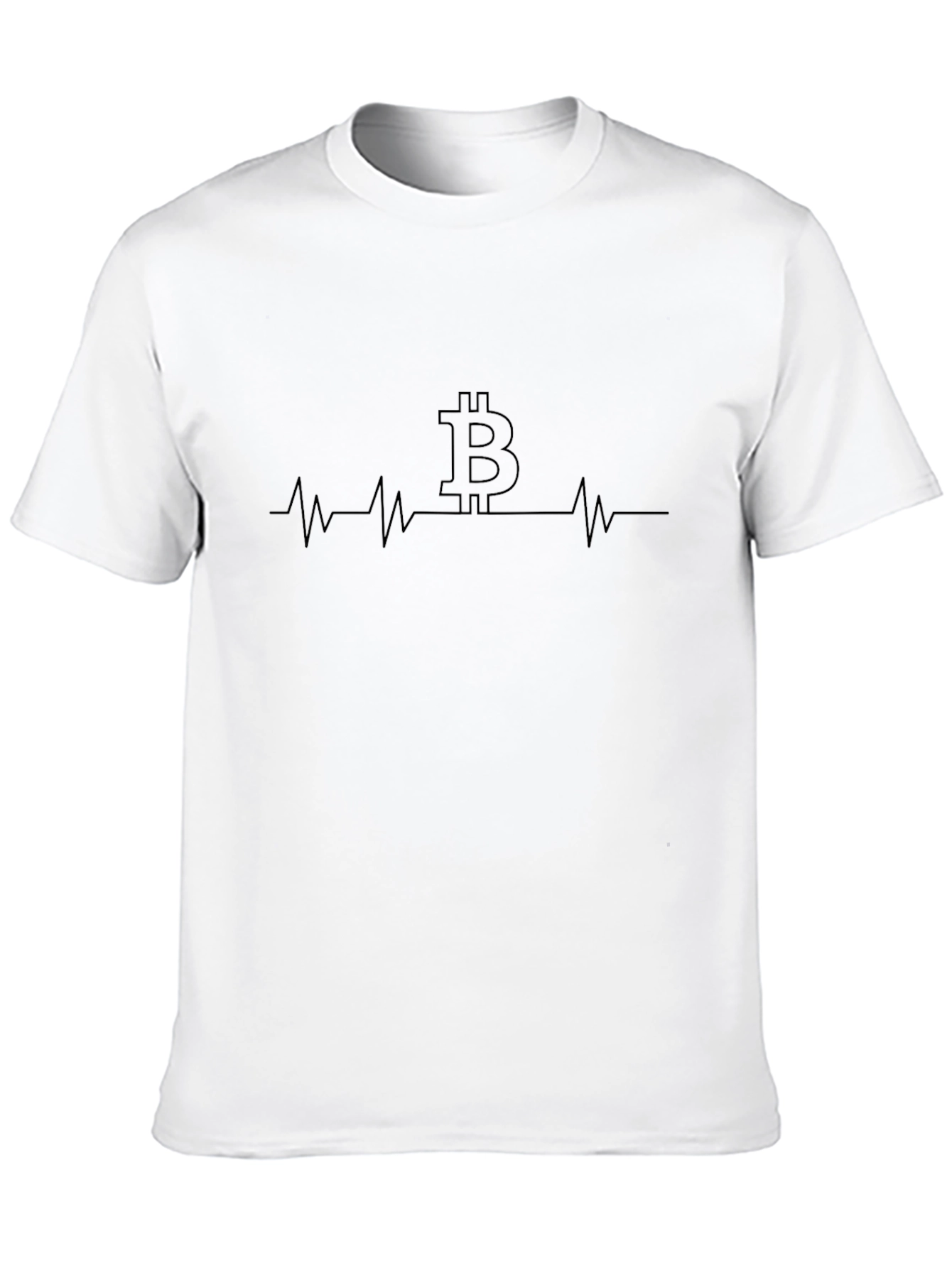Bitcoin Heartbeat T-Shirt - Crypto Investor Tee