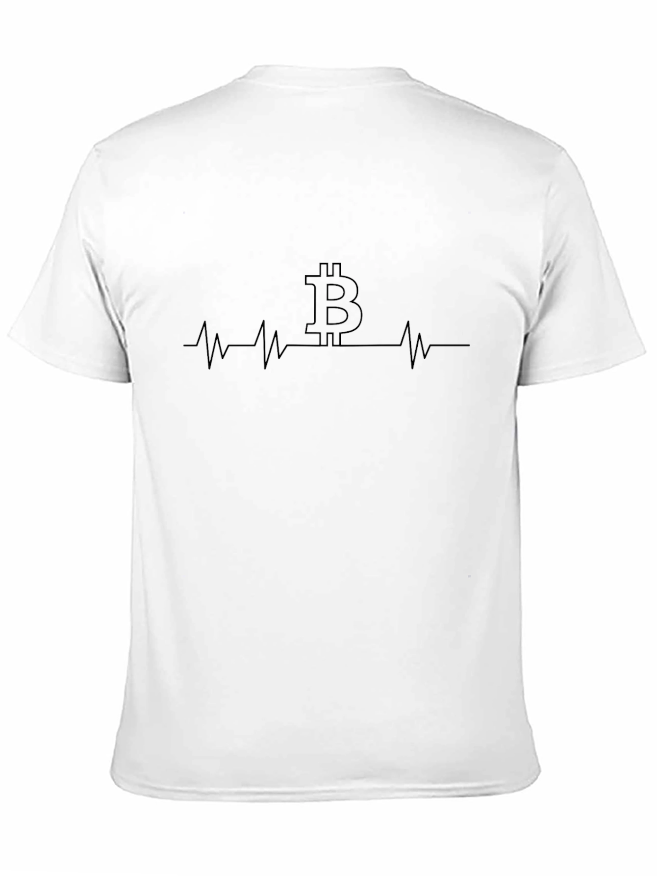 Bitcoin Heartbeat T-Shirt - Crypto Investor Tee