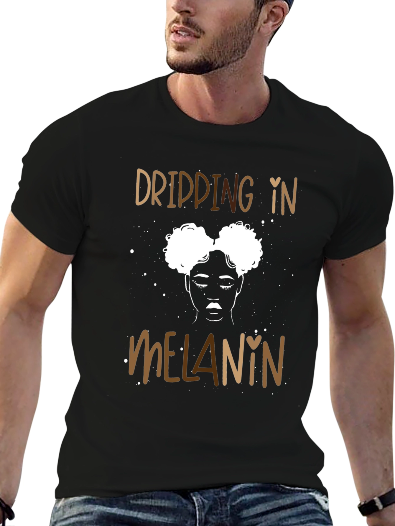 Dripping in Melanin Graphic Tee