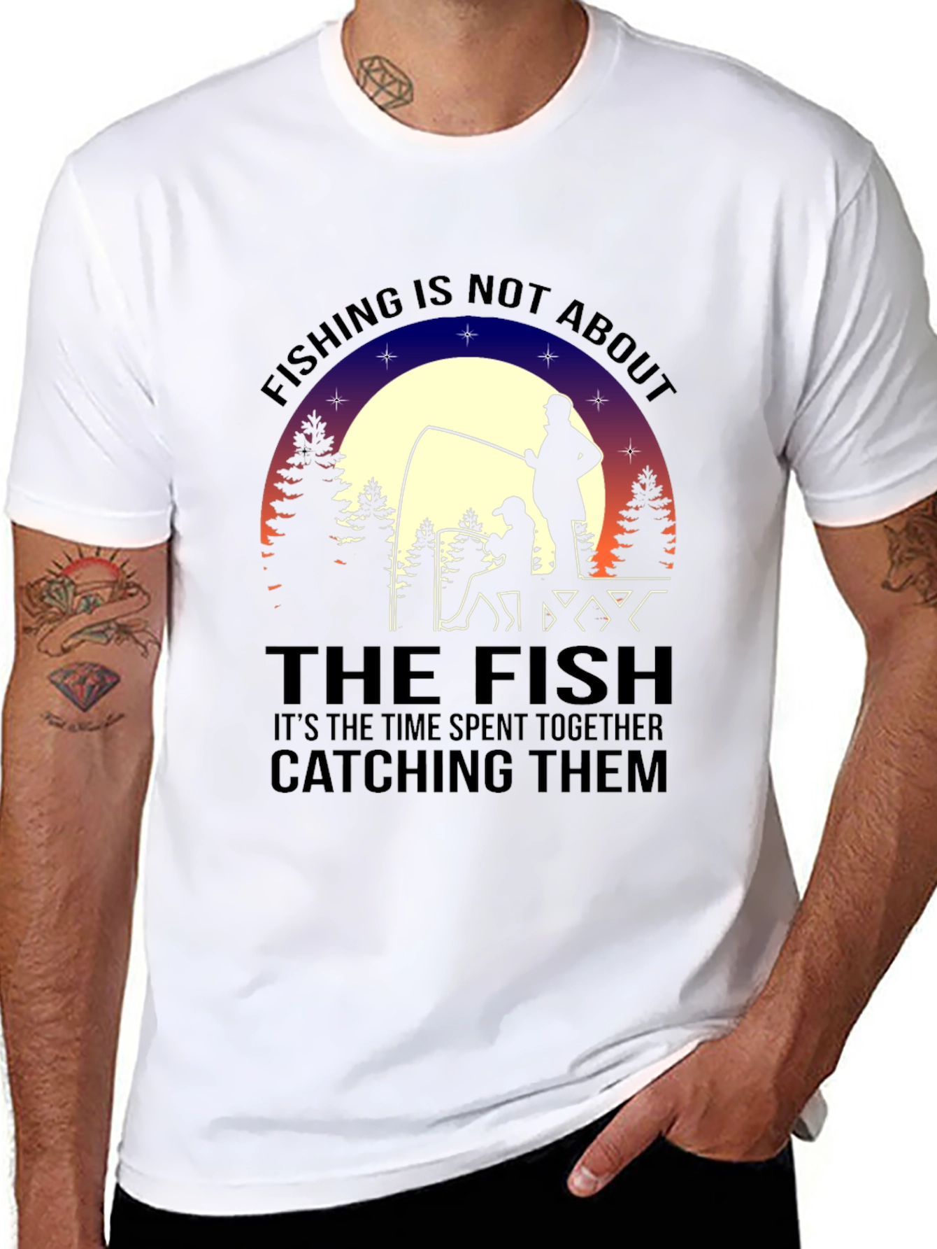 Fishing Together T-Shirt - Time Spent Together