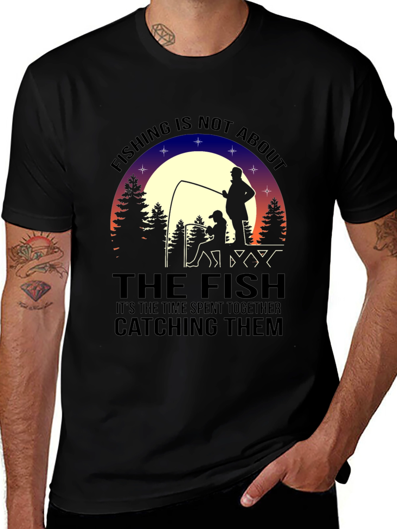 Fishing Together T-Shirt - Time Spent Together