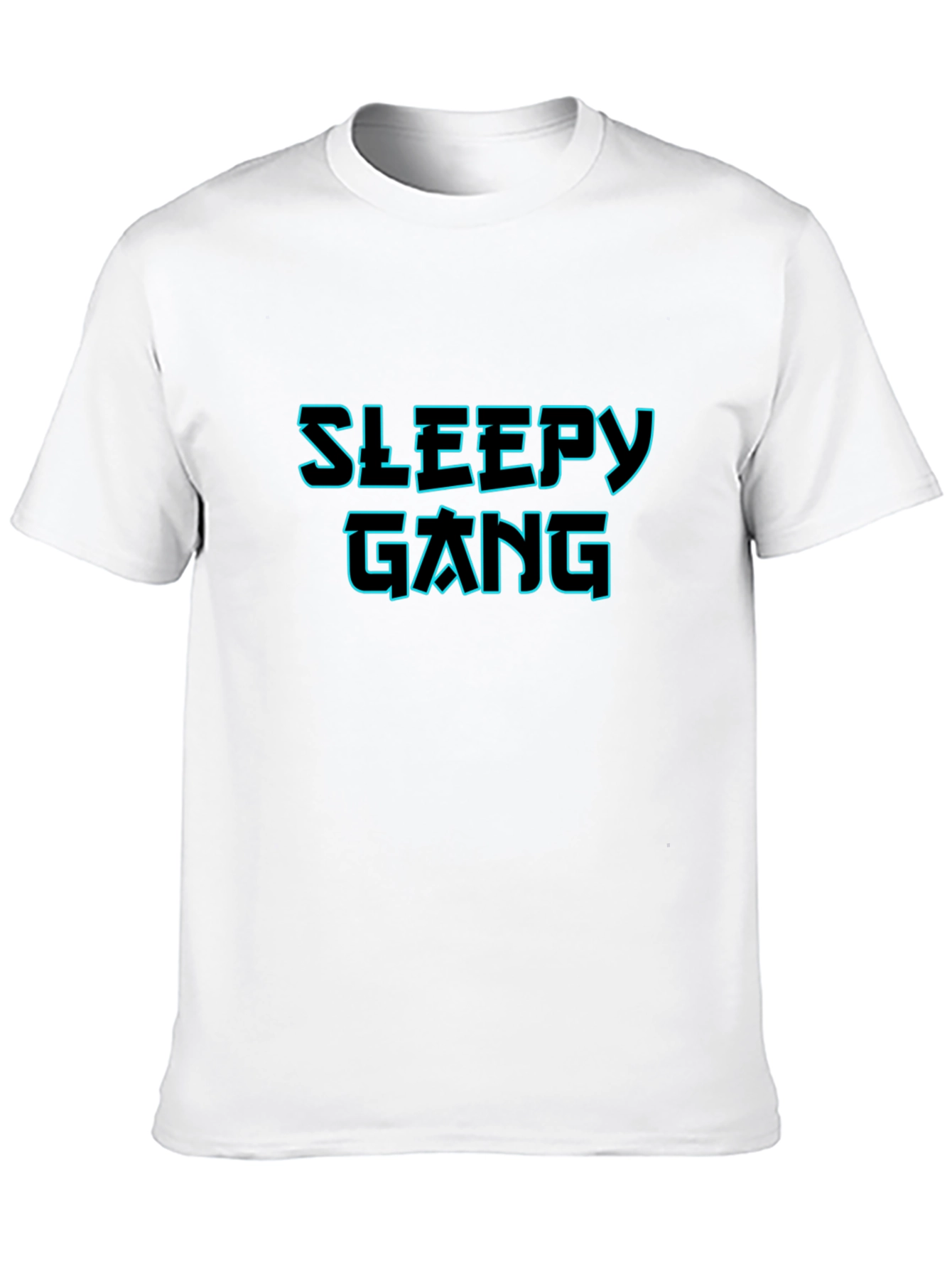 Sleepy Gang Graphic Black T-Shirt