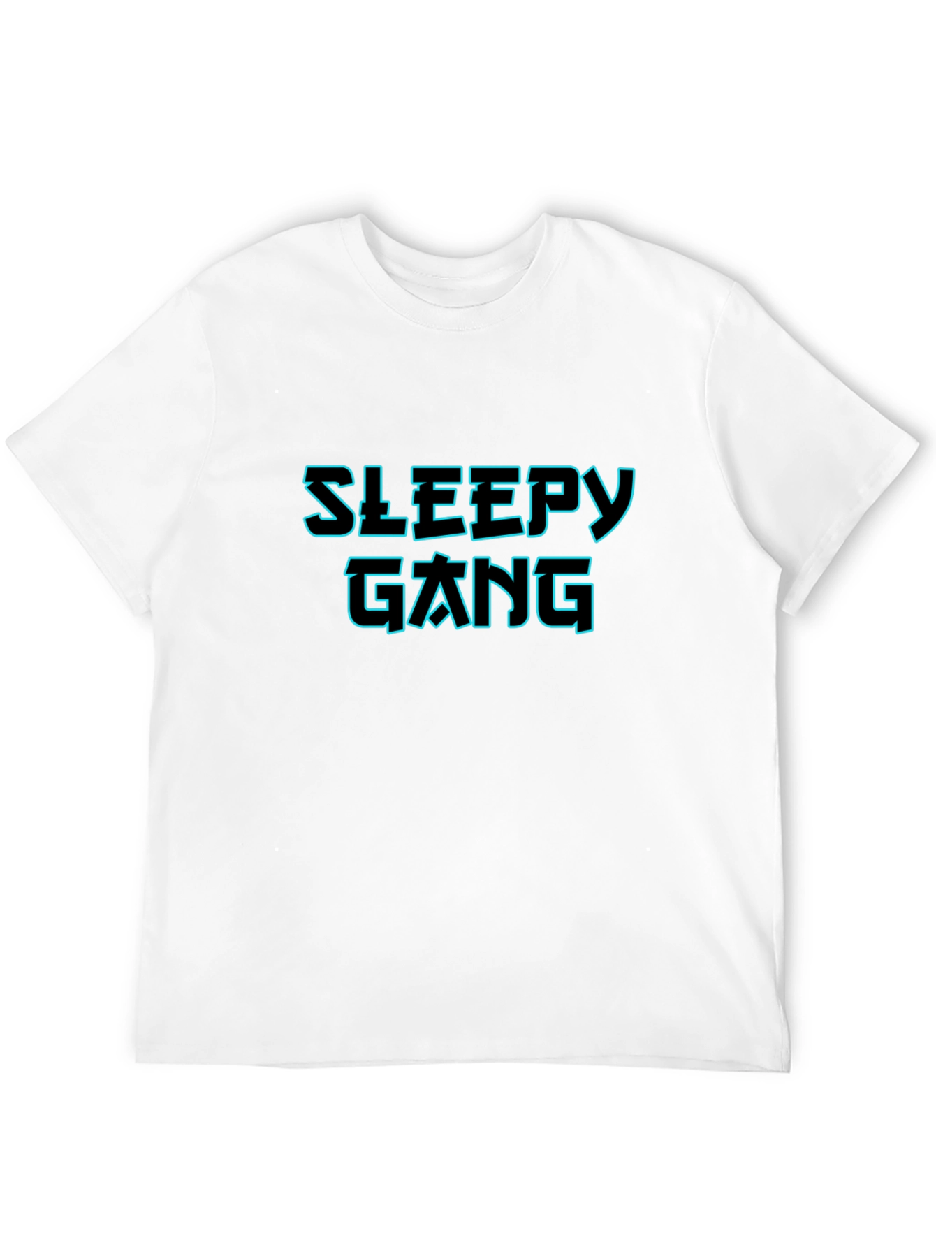 Sleepy Gang Graphic Black T-Shirt