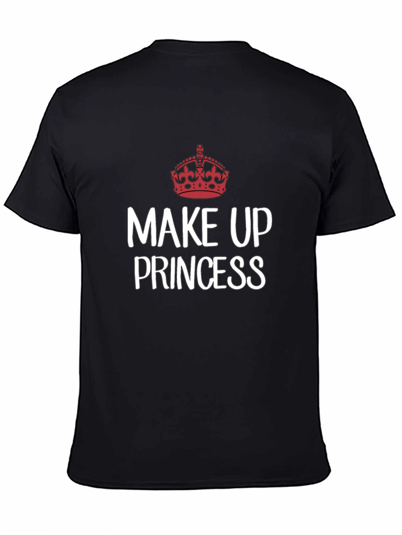 Make Up Princess T-Shirt - Crown Graphic Tee