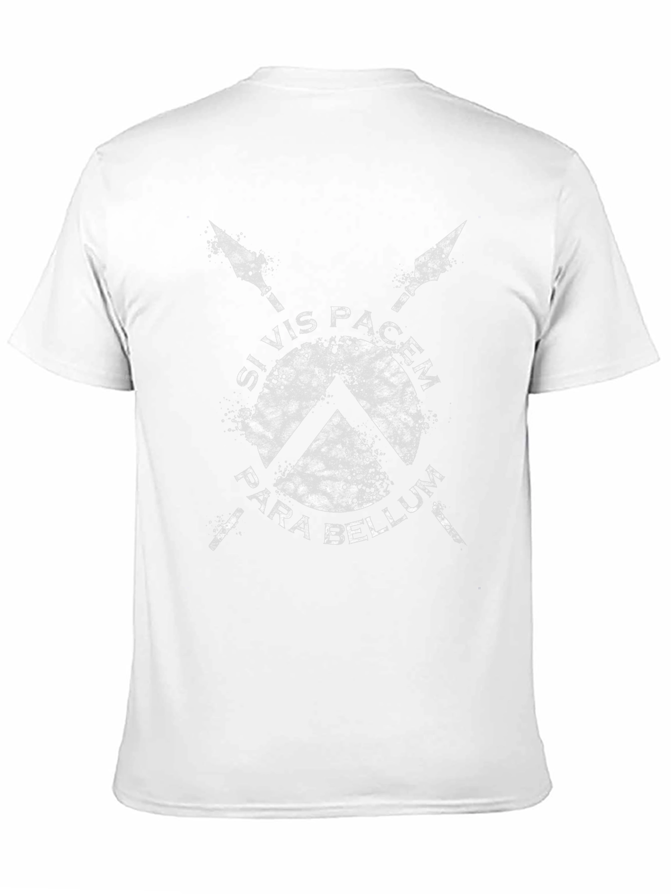 Si Vis Pacem Para Bellum T-Shirt - Spartan Design