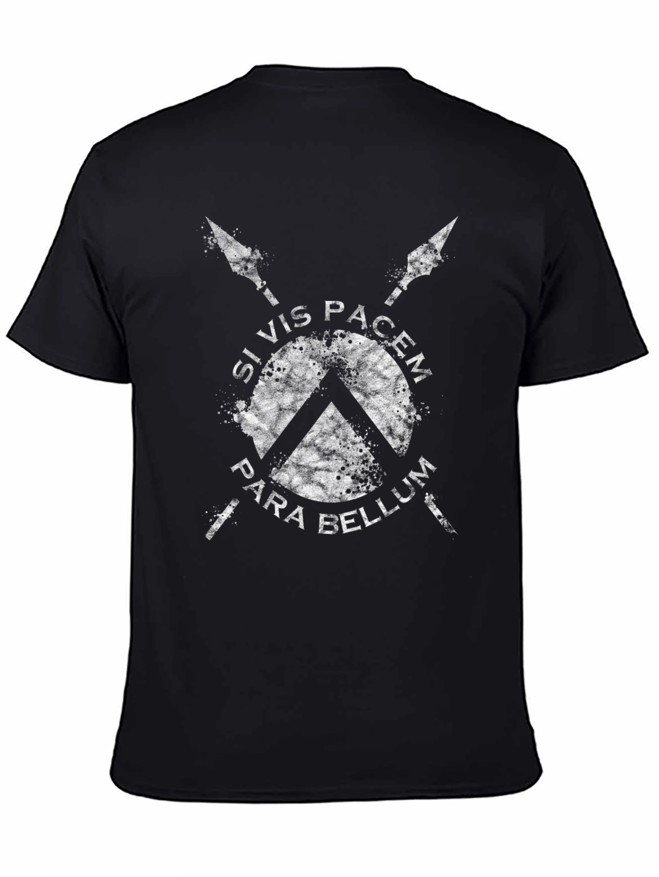 Si Vis Pacem Para Bellum T-Shirt - Spartan Design