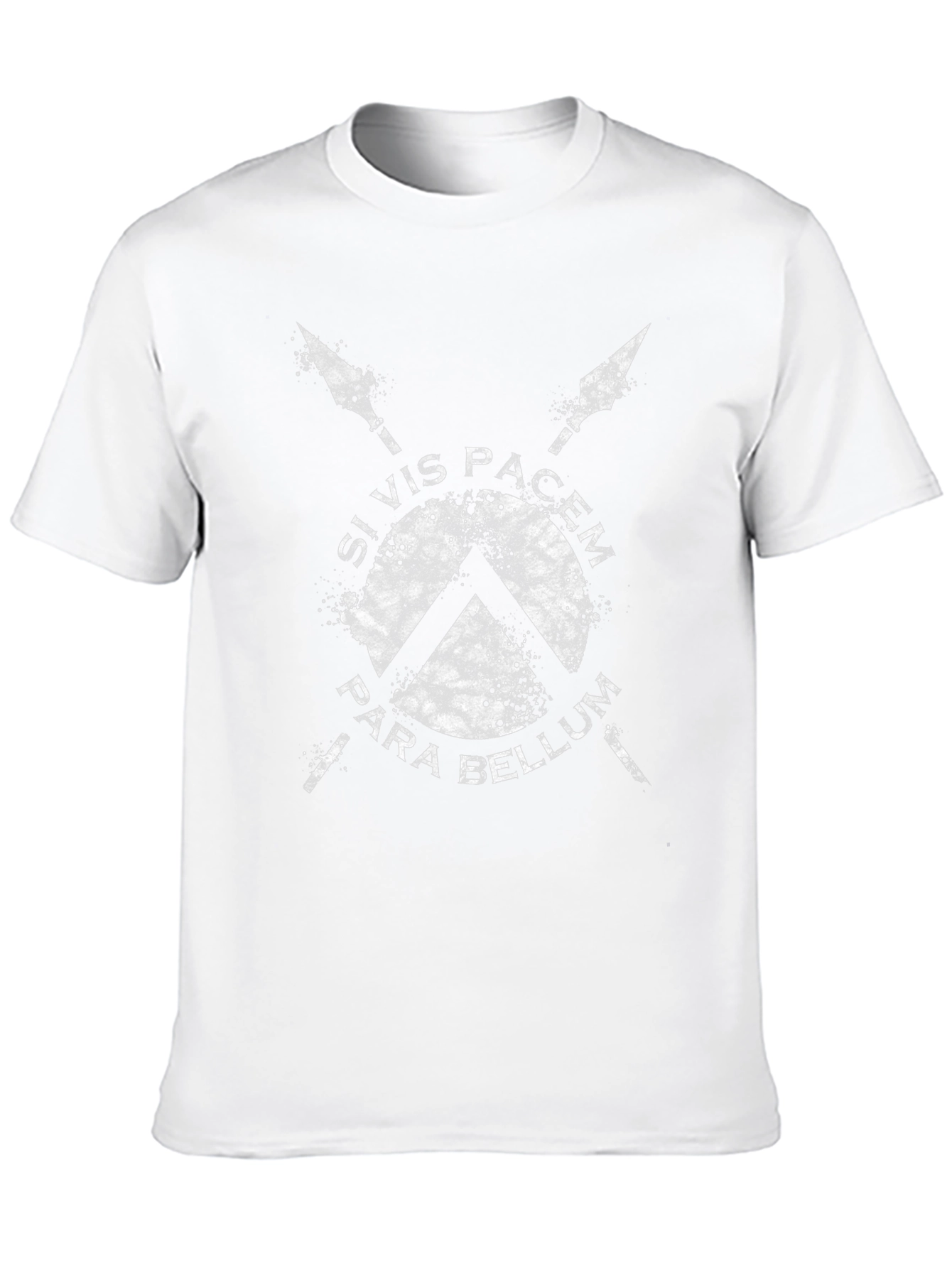 Si Vis Pacem Para Bellum T-Shirt - Spartan Design