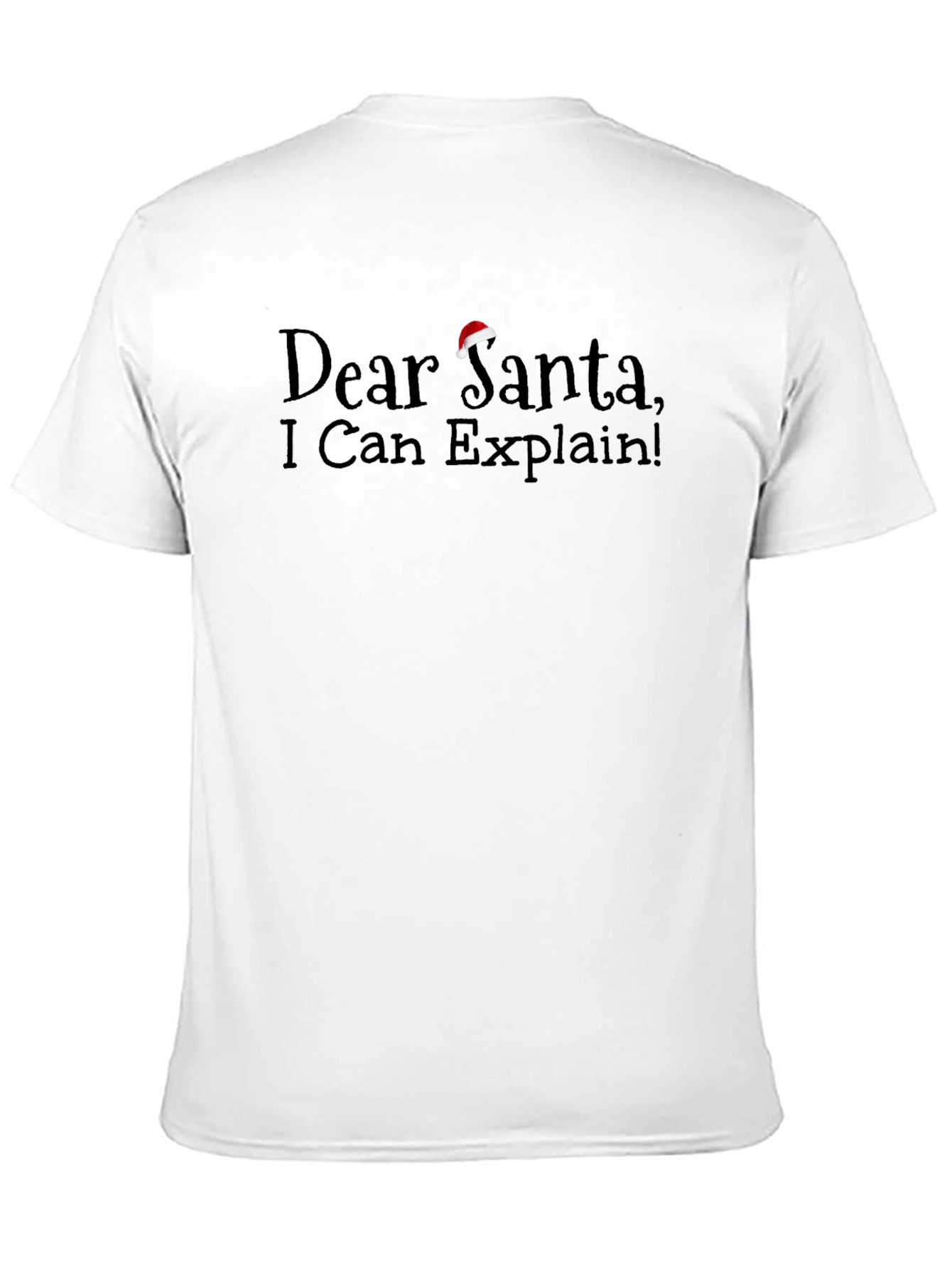 Dear Santa I Can Explain! Novelty Holiday T-Shirt