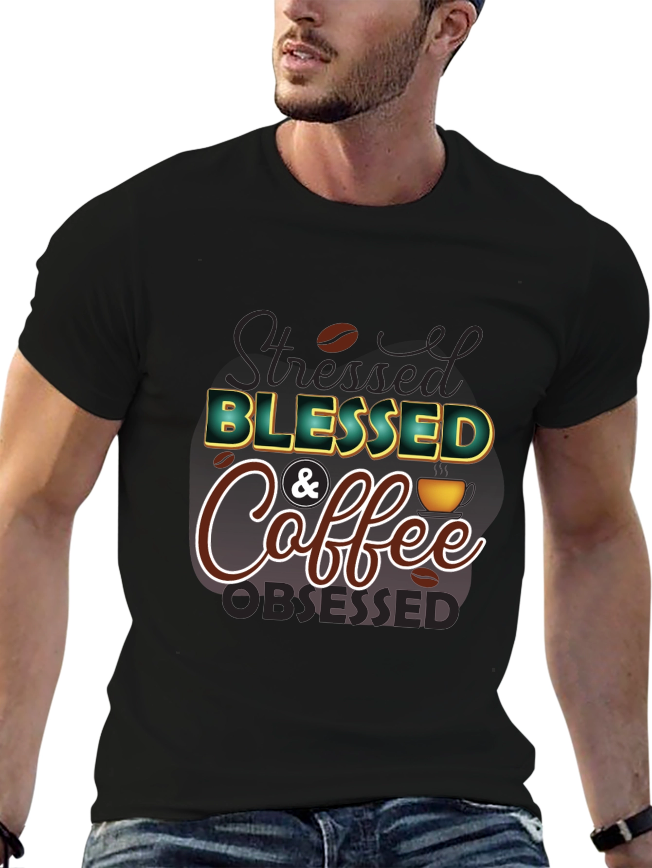 Blessed & Coffee Obsessed T-Shirt