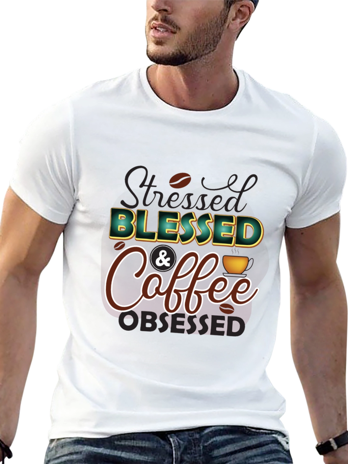 Blessed & Coffee Obsessed T-Shirt