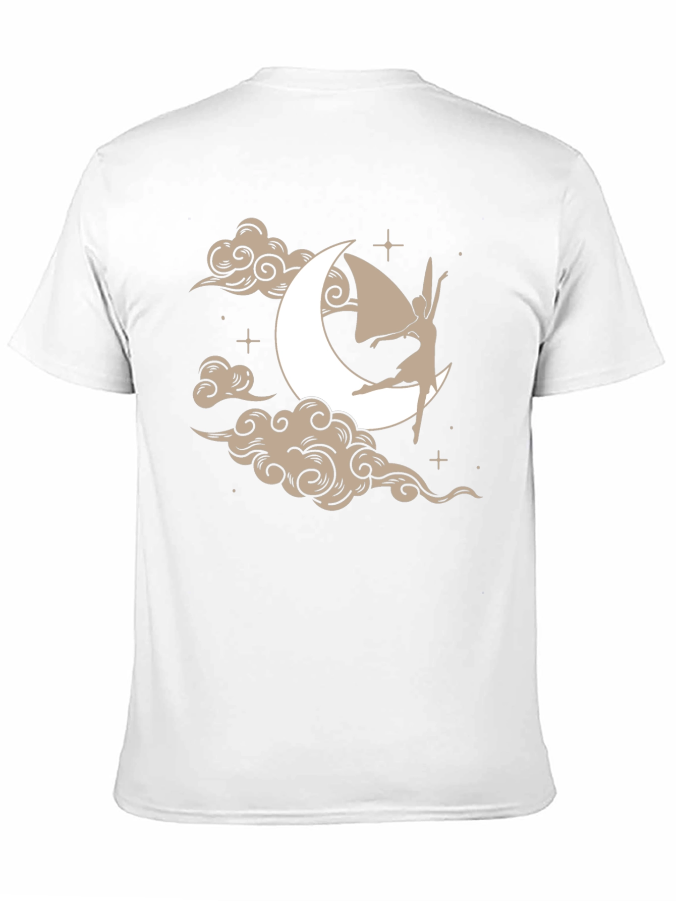 Moon Fairy Graphic Tee - Unique Design