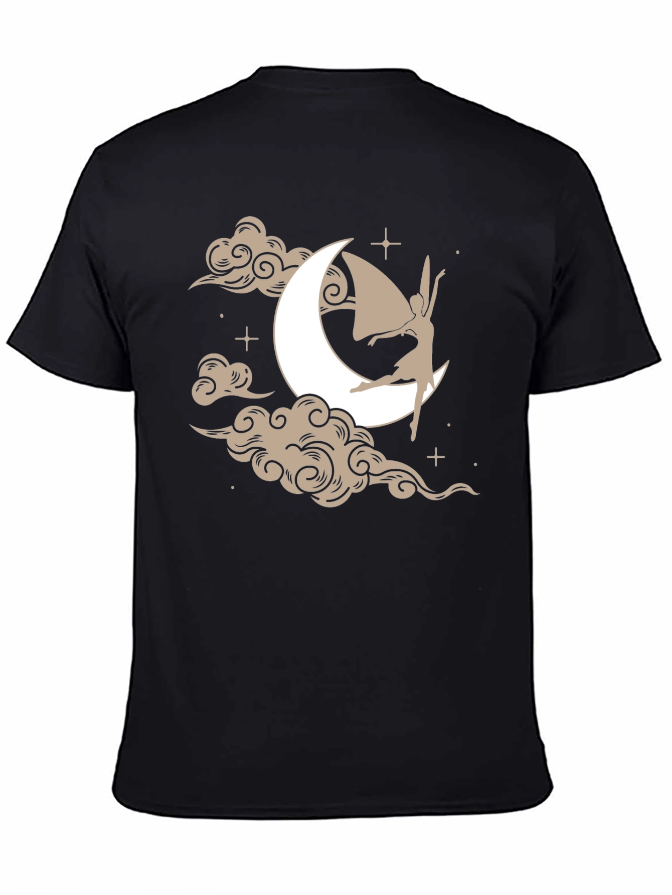 Moon Fairy Graphic Tee - Unique Design