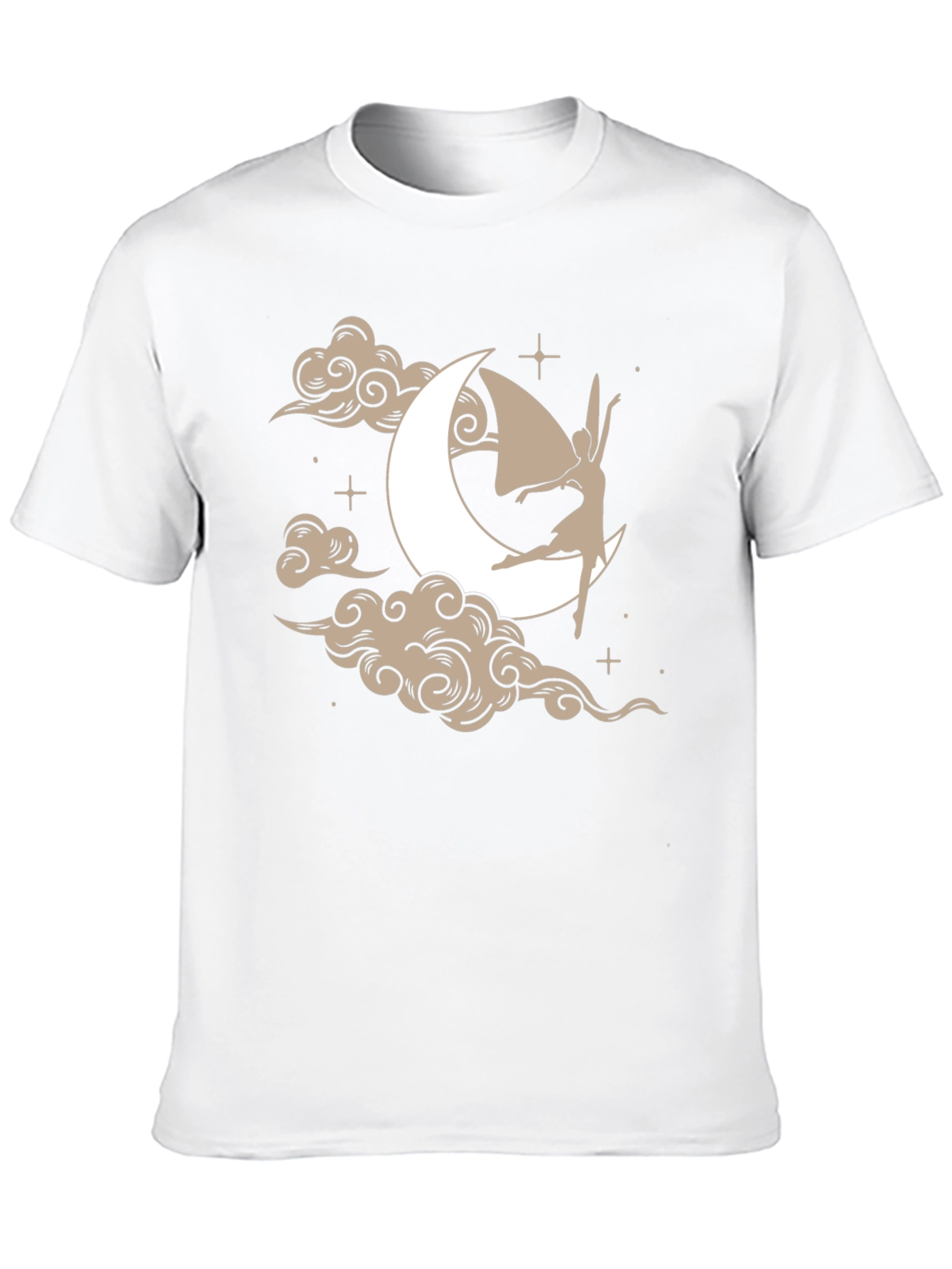 Moon Fairy Graphic Tee - Unique Design