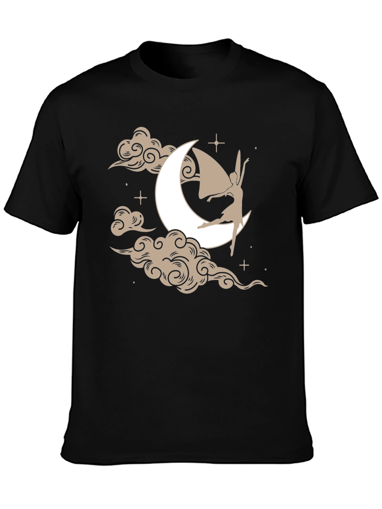 Moon Fairy Graphic Tee - Unique Design
