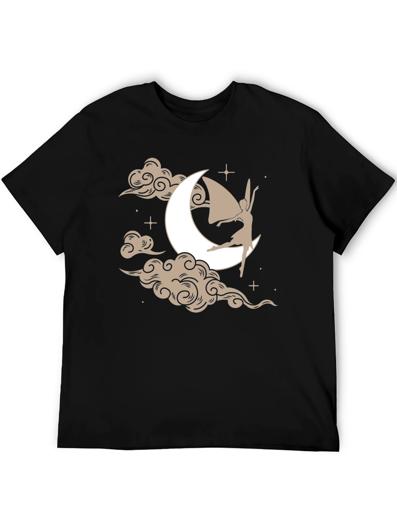 Moon Fairy Graphic Tee - Unique Design
