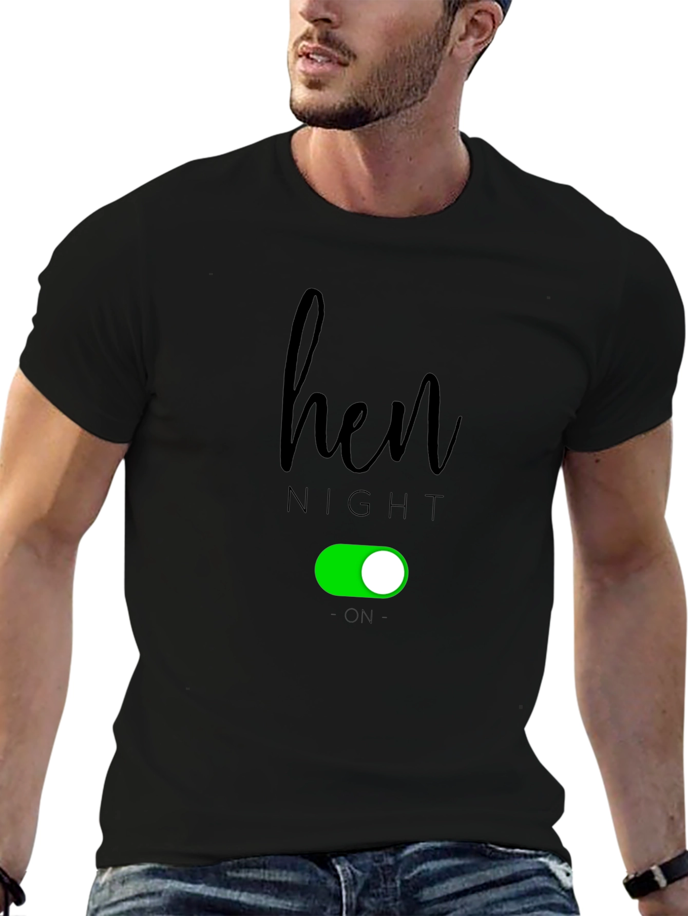 Hen Night On Toggle T-Shirt - Party Ready!