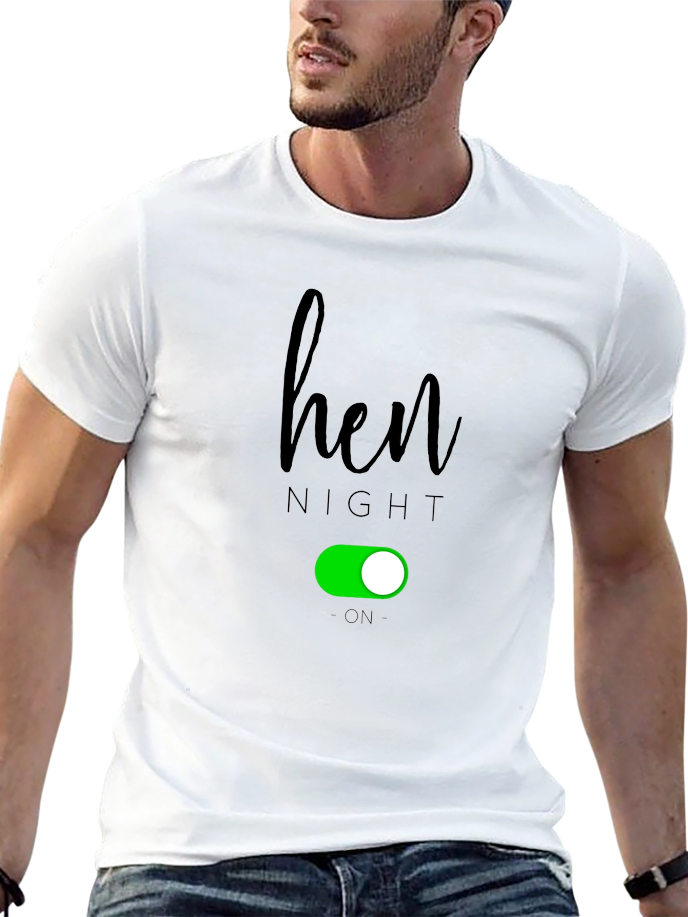 Hen Night On Toggle T-Shirt - Party Ready!