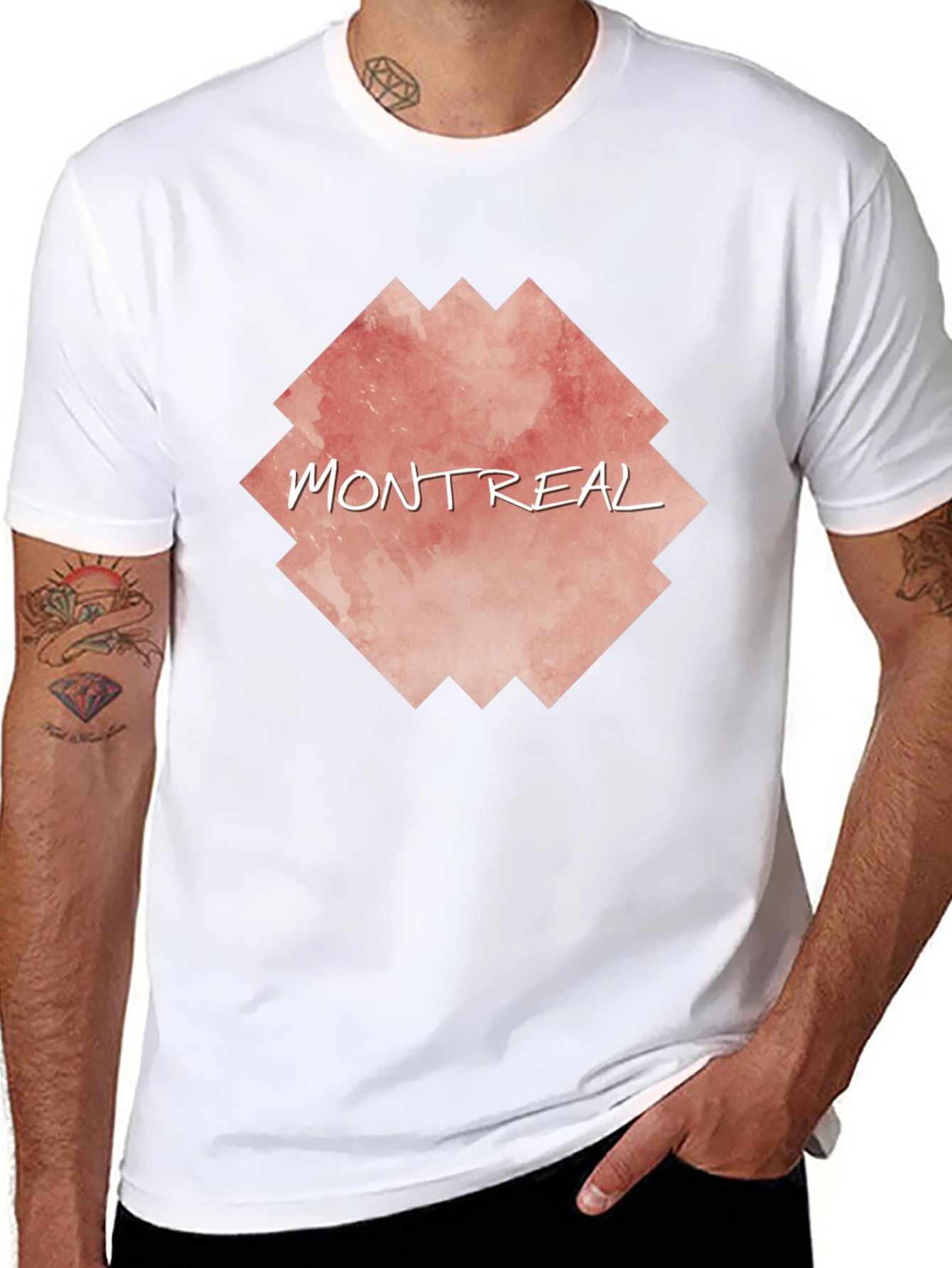Montreal Graphic Tee - Stylish City Pride T-Shirt