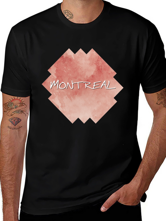 Montreal Graphic Tee - Stylish City Pride T-Shirt