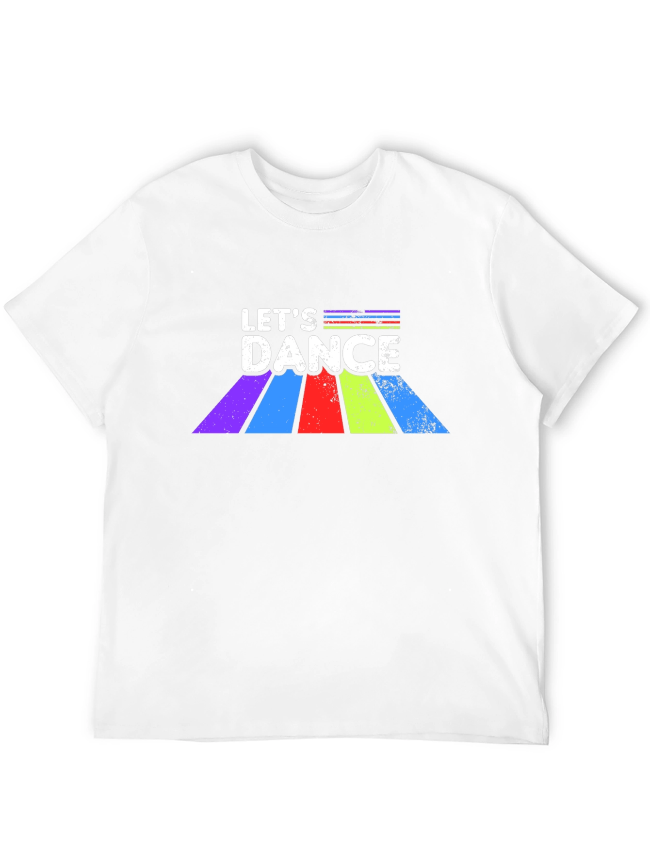 Lets Dance Graphic Tee - Retro Style