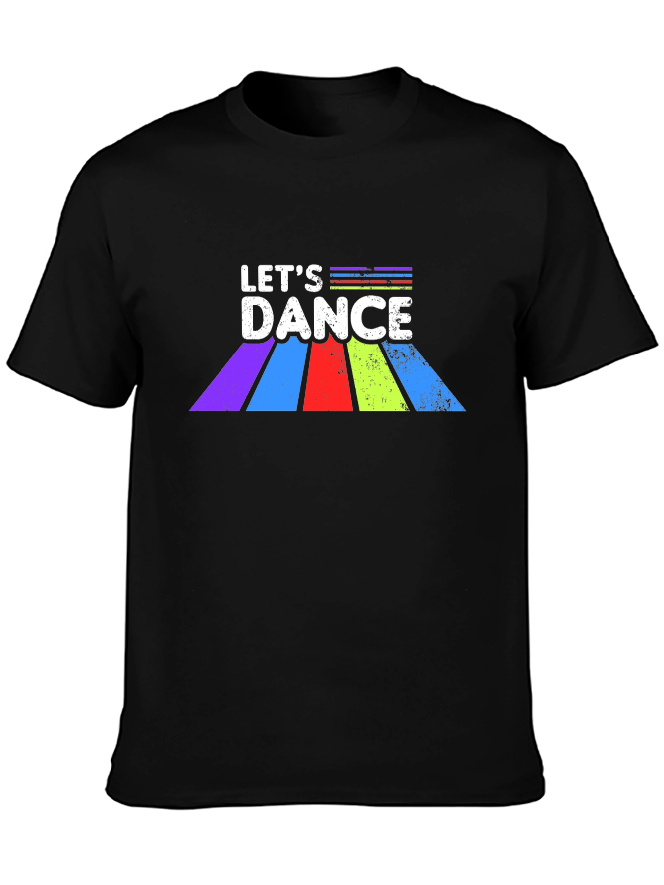 Lets Dance Graphic Tee - Retro Style