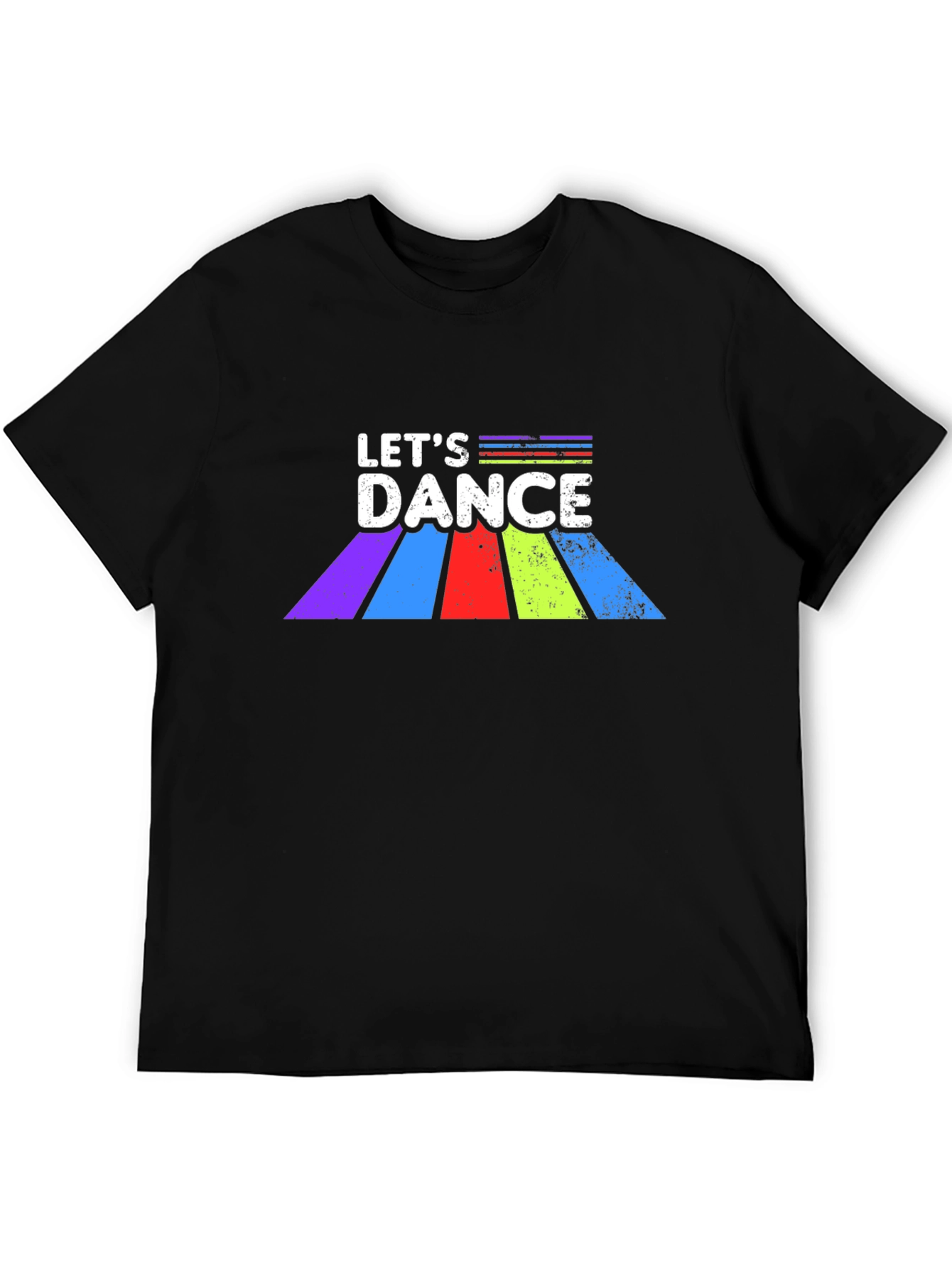 Lets Dance Graphic Tee - Retro Style