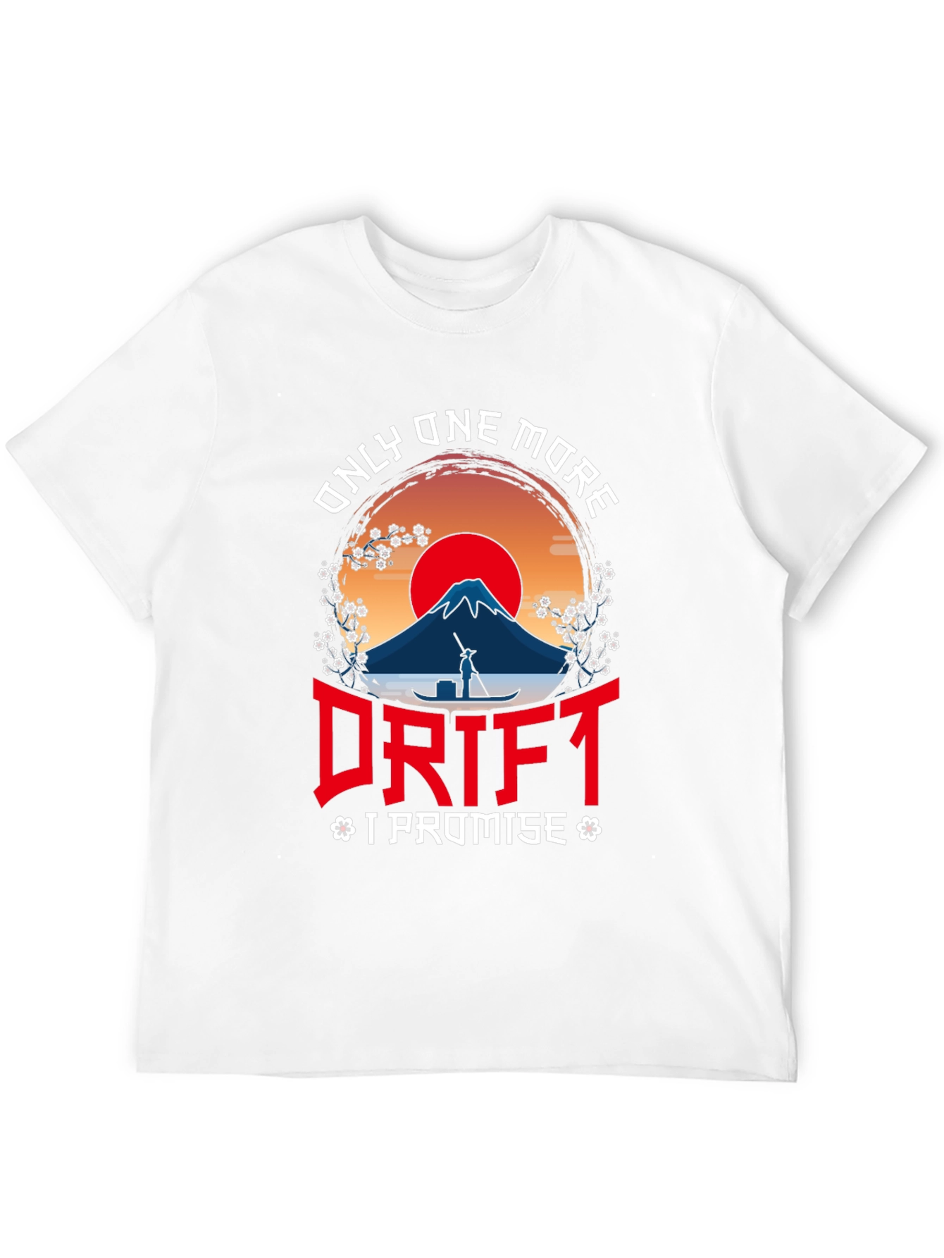Only One More Drift T-Shirt - Japanese Sunset