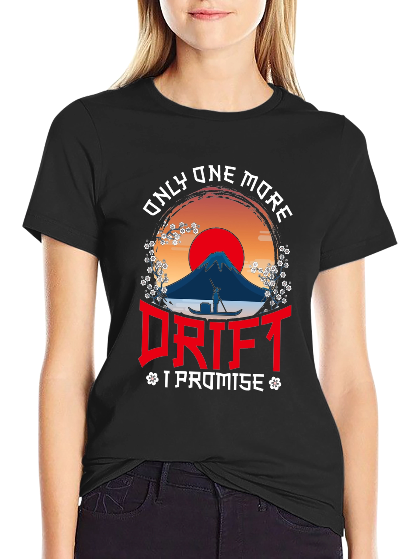 Only One More Drift T-Shirt - Japanese Sunset
