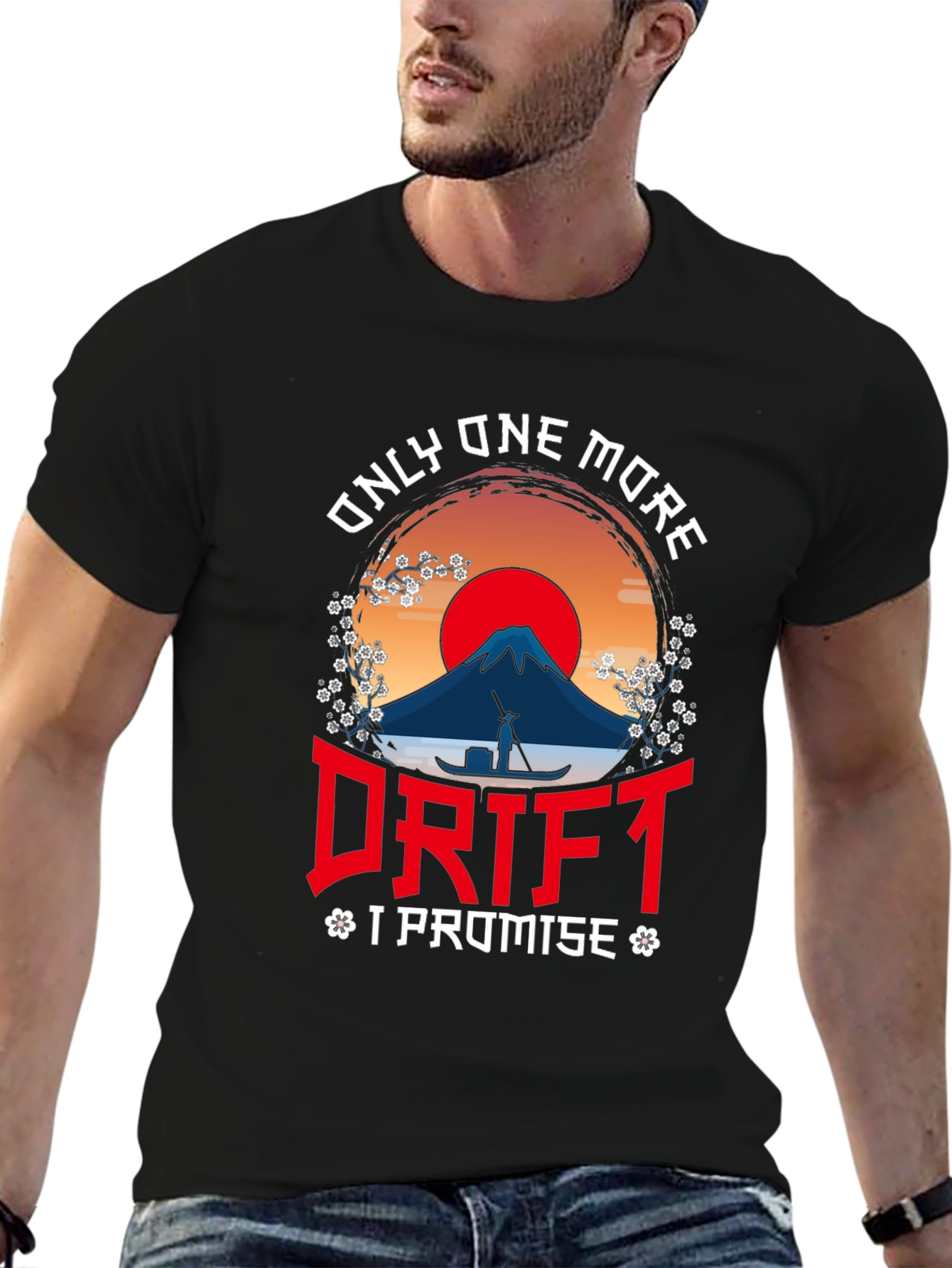 Only One More Drift T-Shirt - Japanese Sunset