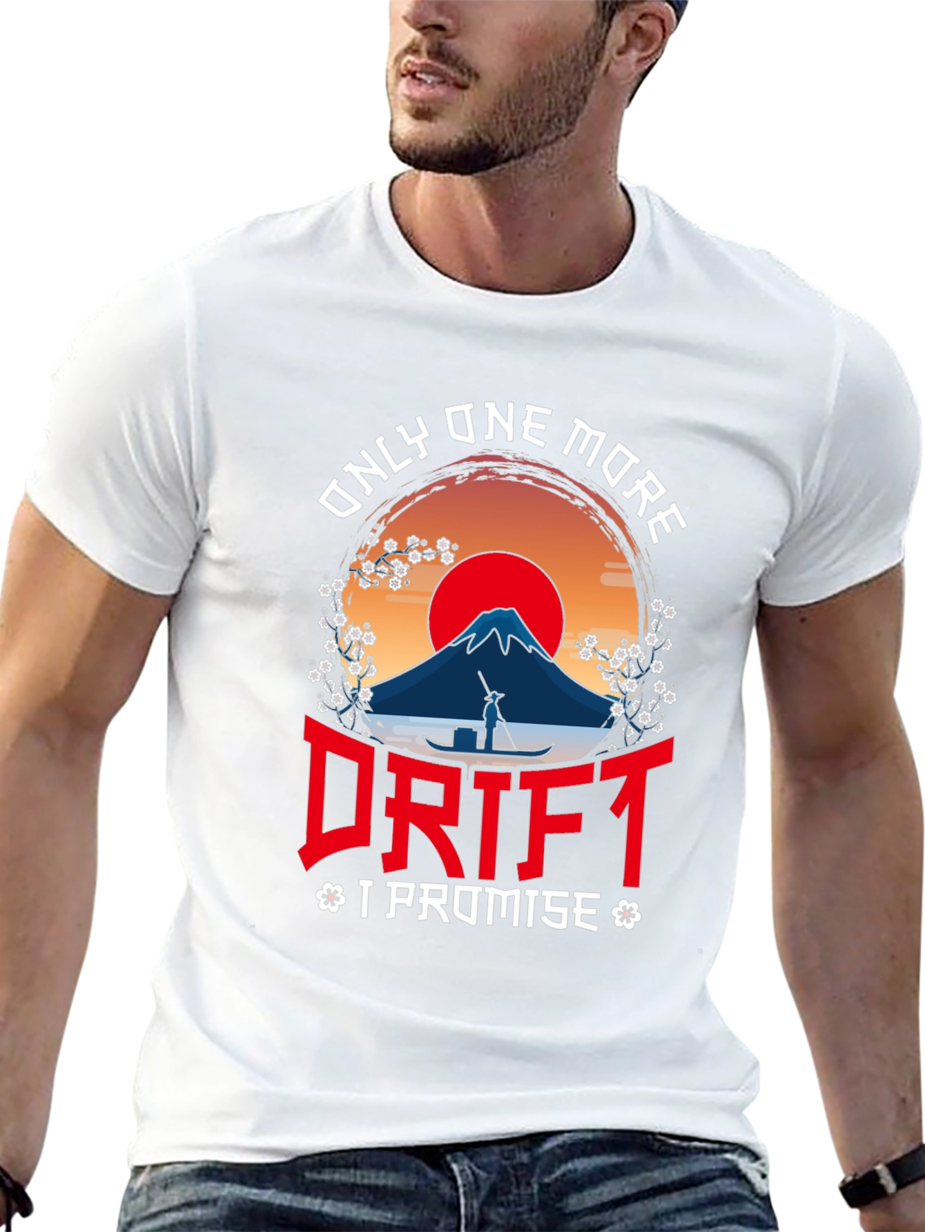 Only One More Drift T-Shirt - Japanese Sunset