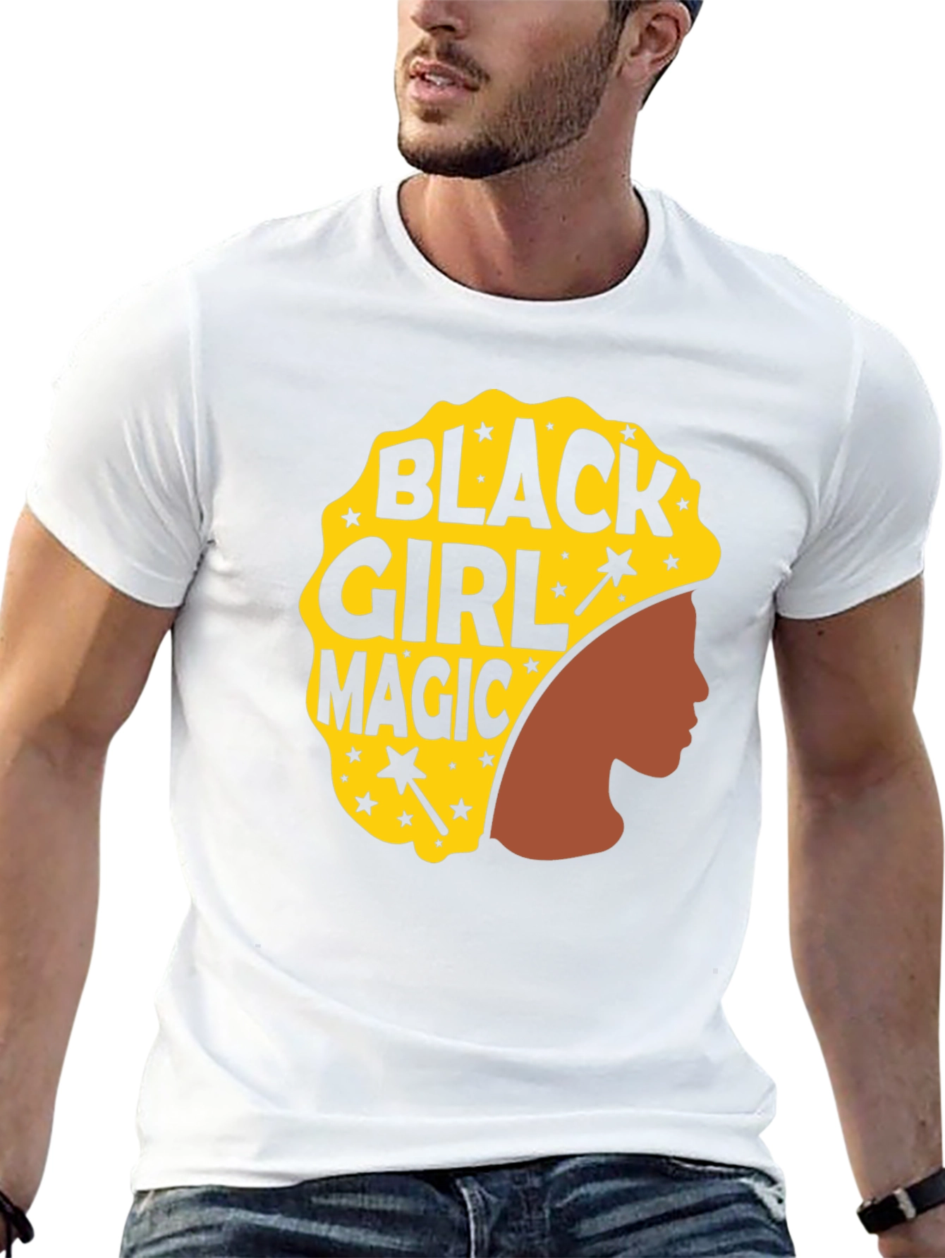 Black Girl Magic T-Shirt Afro Tee