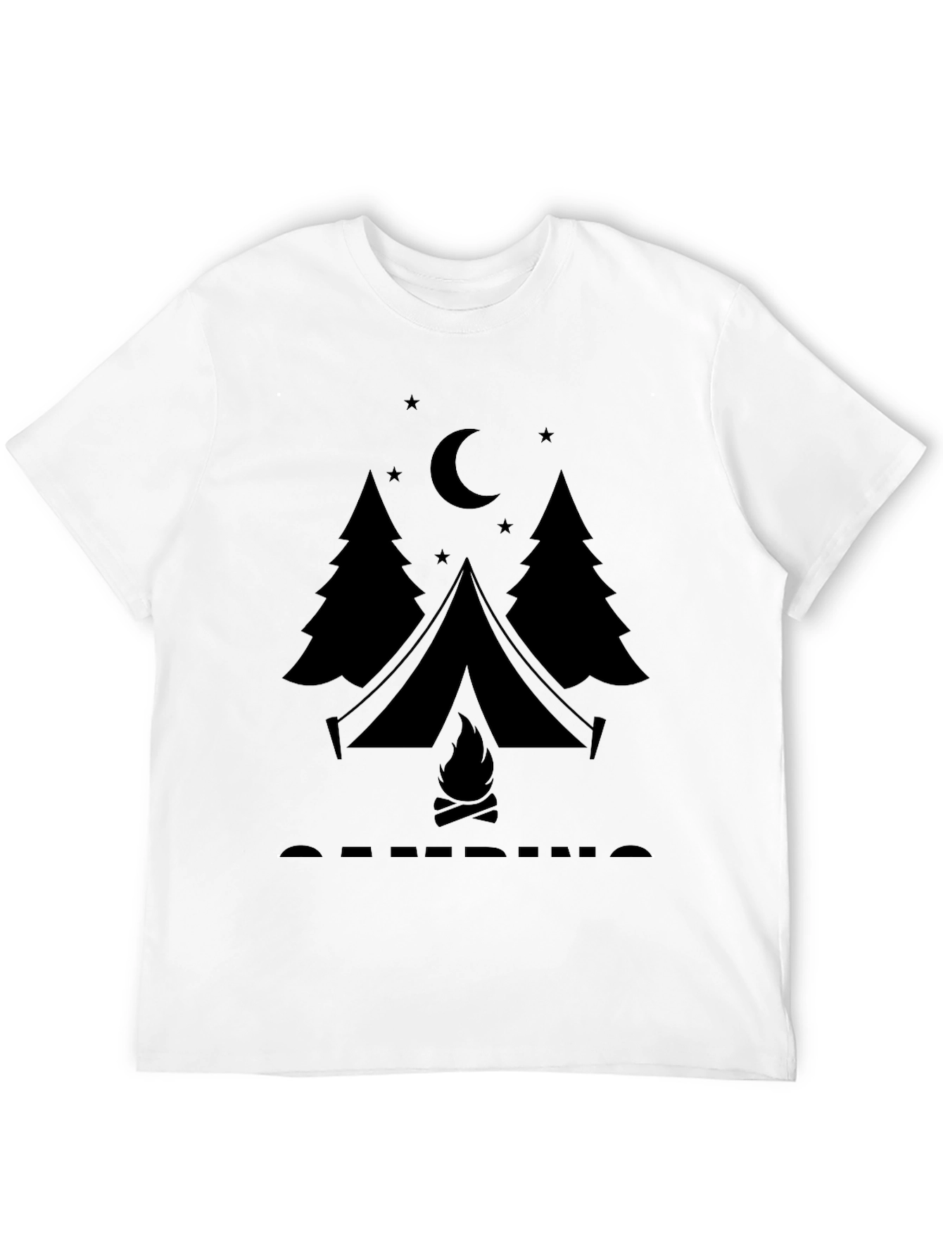 Camping Graphic Tee - Adventure Awaits!