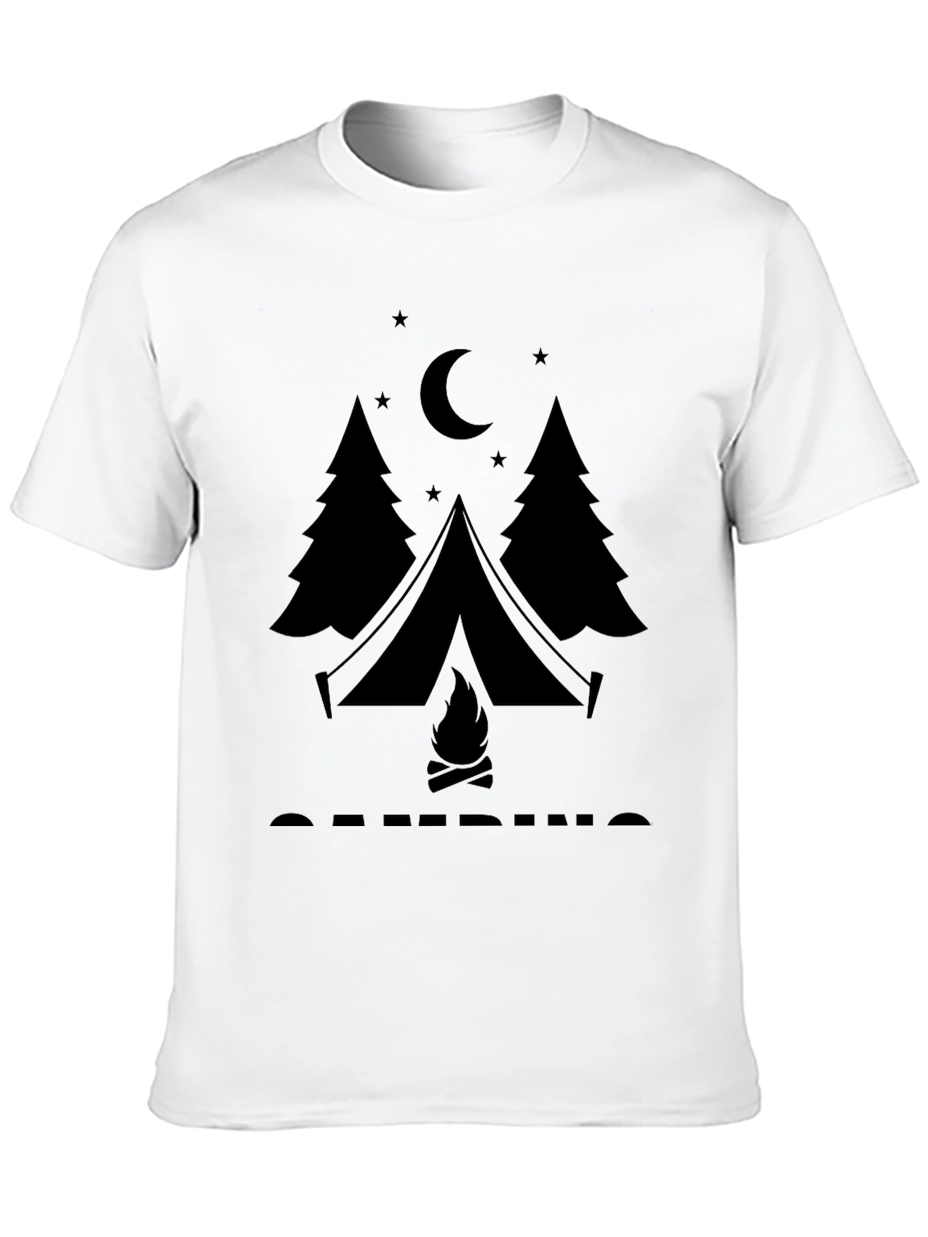 Camping Graphic Tee - Adventure Awaits!