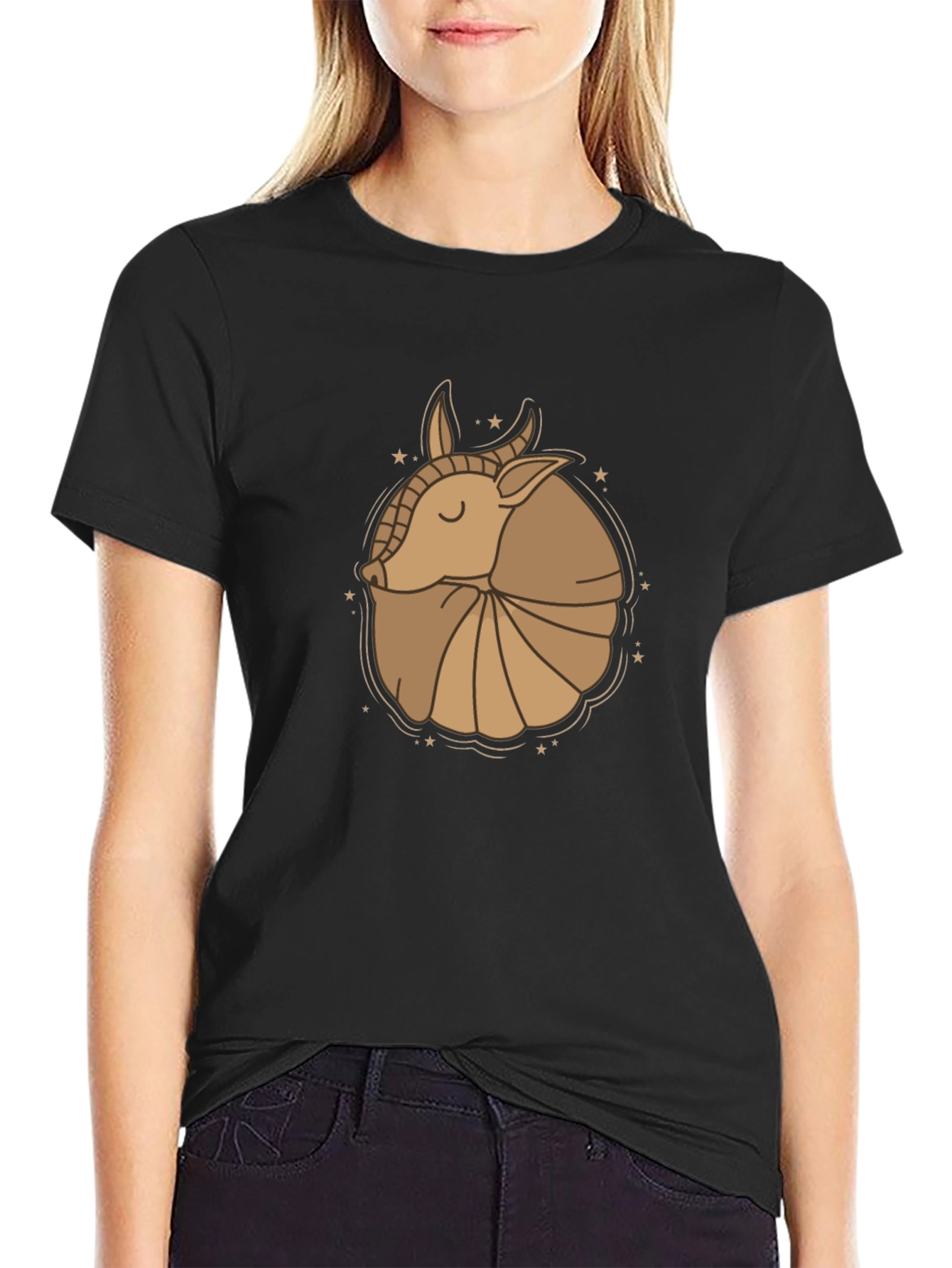 Armadillo Graphic Tee - Unique Animal Design