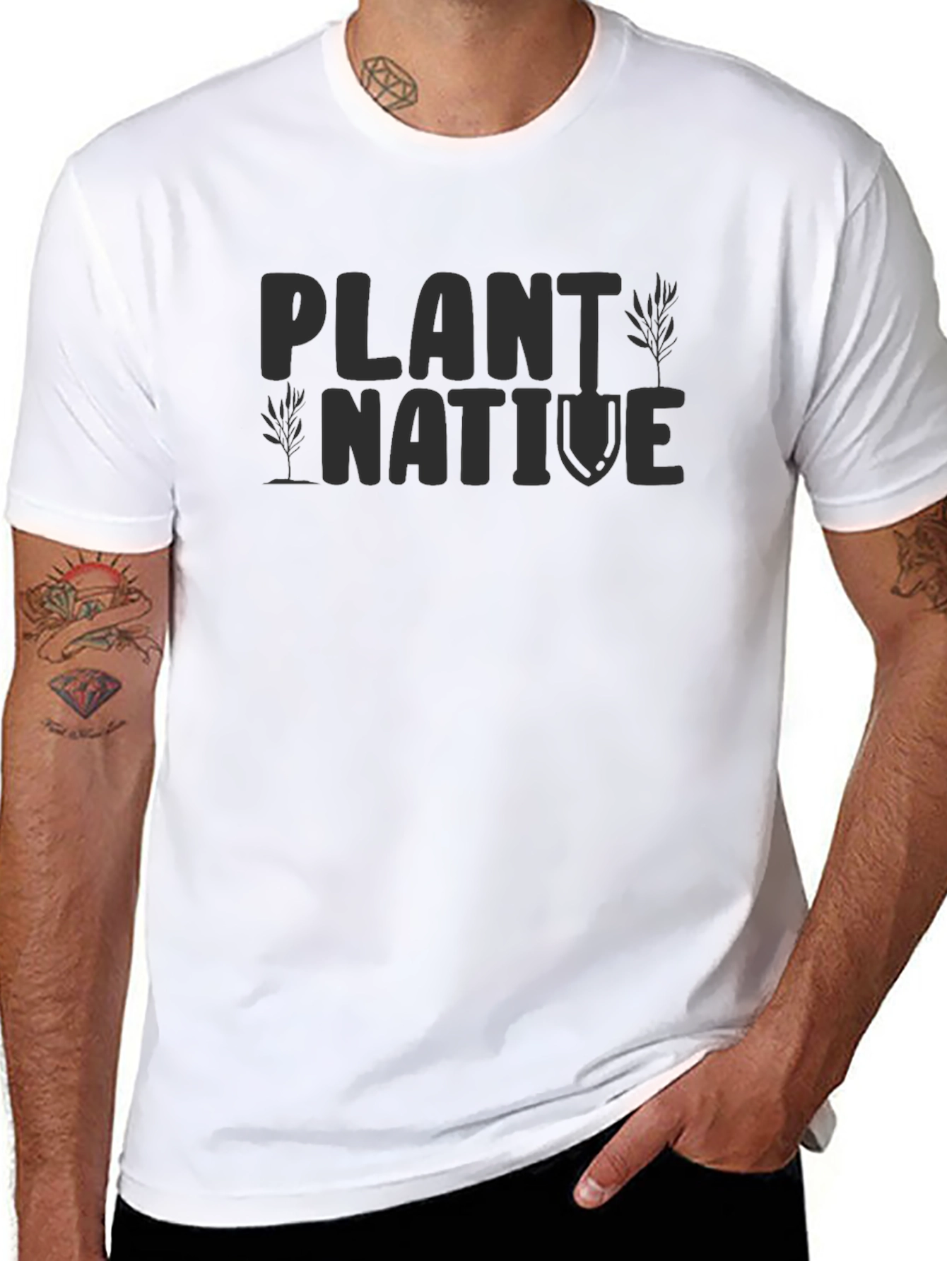 Plant Native Graphic Tee - Eco Friendly