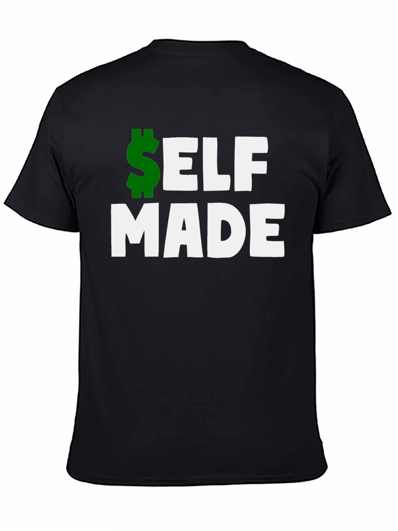Self Made T-Shirt - Black Graphic Tee
