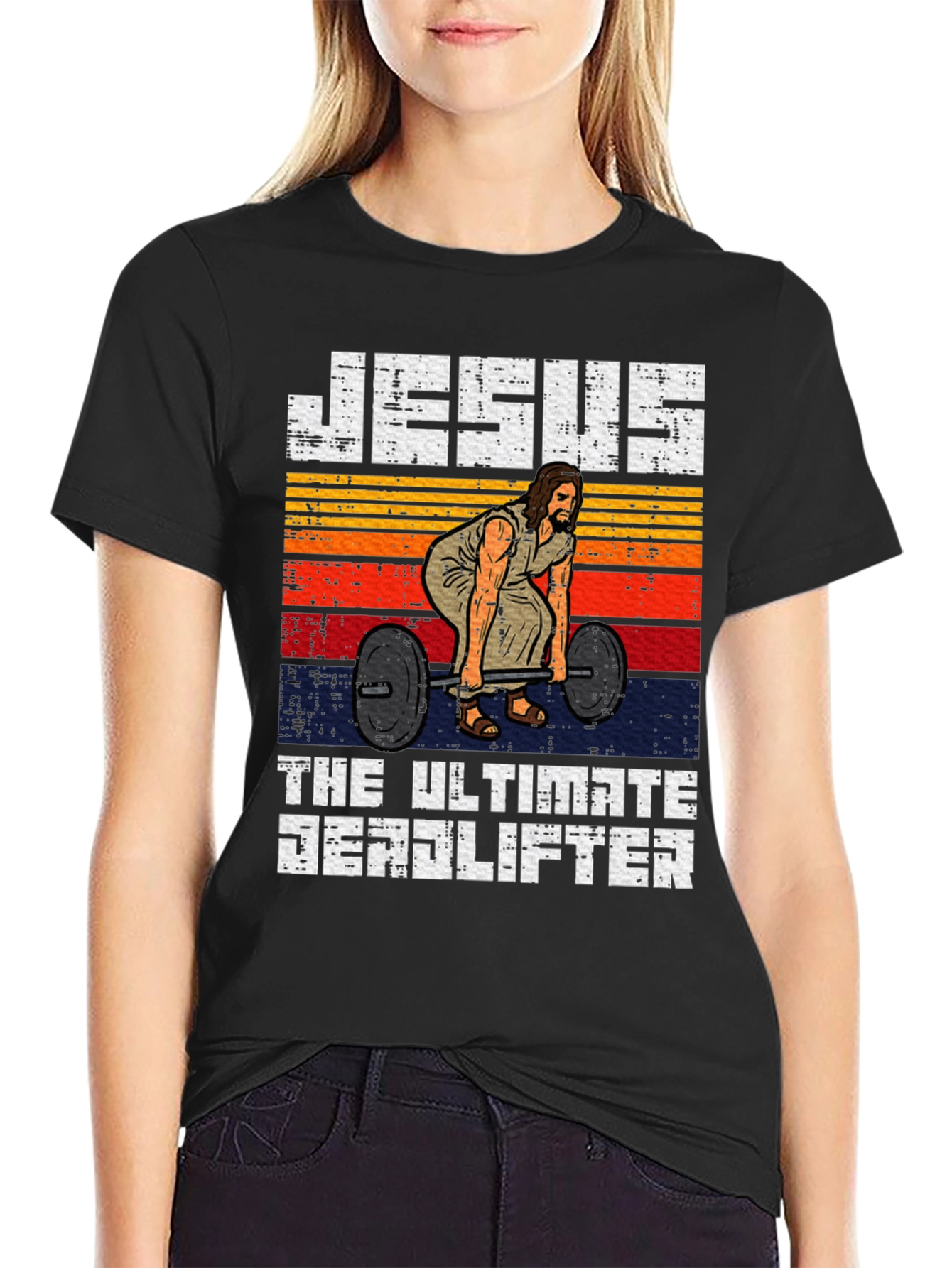 Jesus The Ultimate Deadlifter T-Shirt