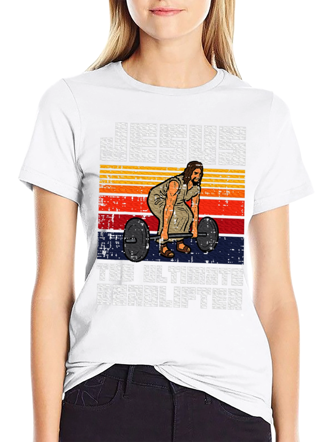 Jesus The Ultimate Deadlifter T-Shirt