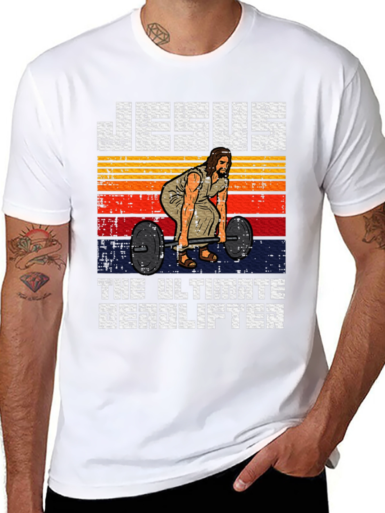Jesus The Ultimate Deadlifter T-Shirt