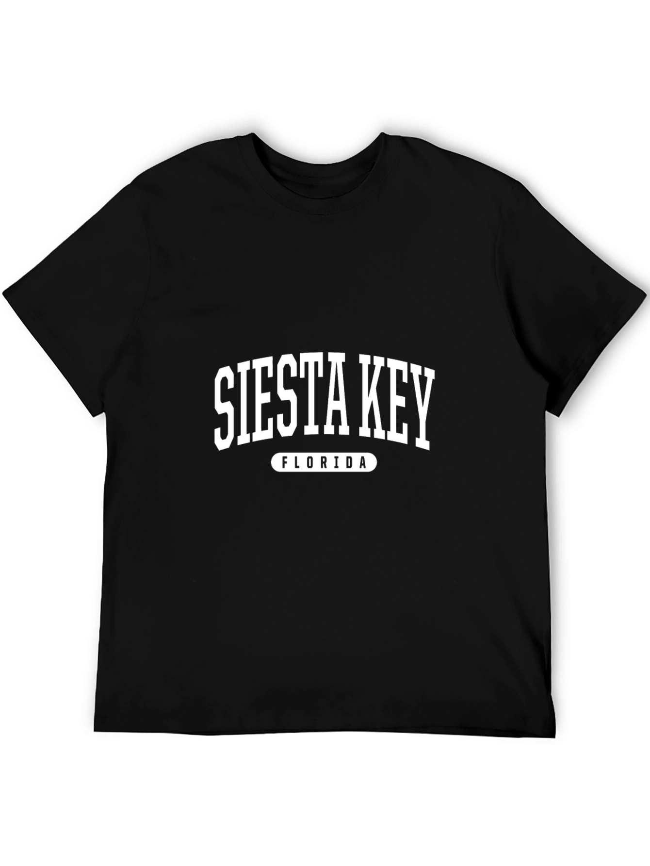 Siesta Key Florida T-Shirt - Black