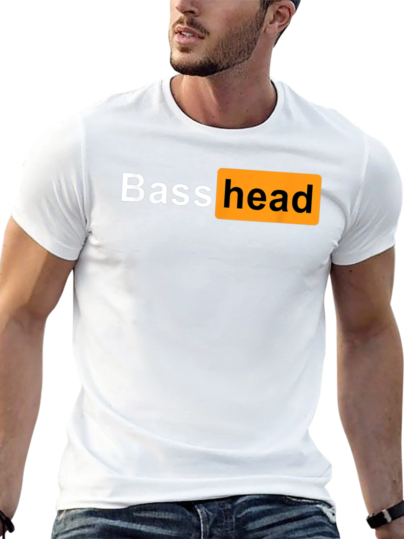 Basshead Graphic Tee - Black Novelty T-Shirt
